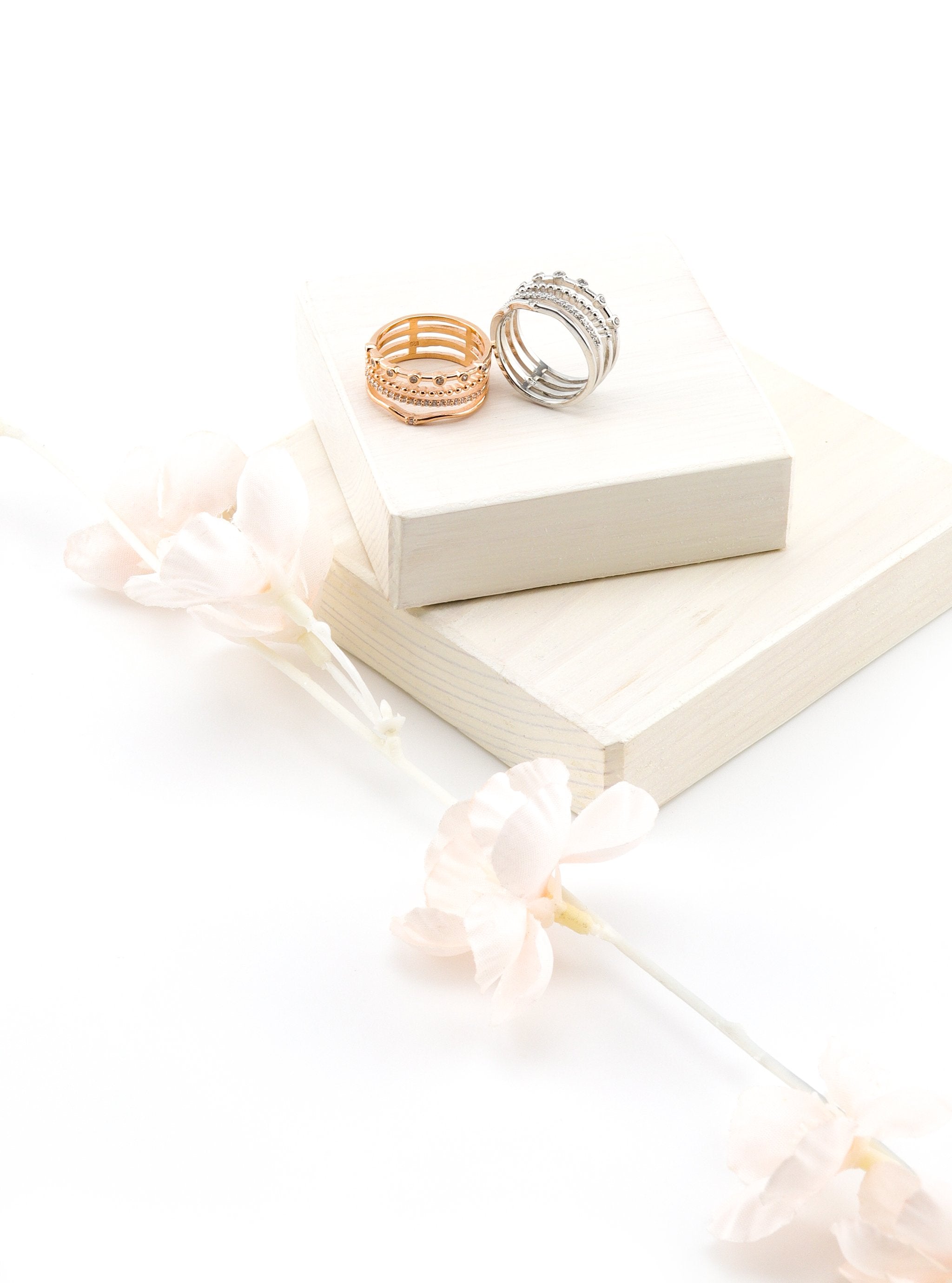 REBEKAH SILVER RING - Simplique Mode