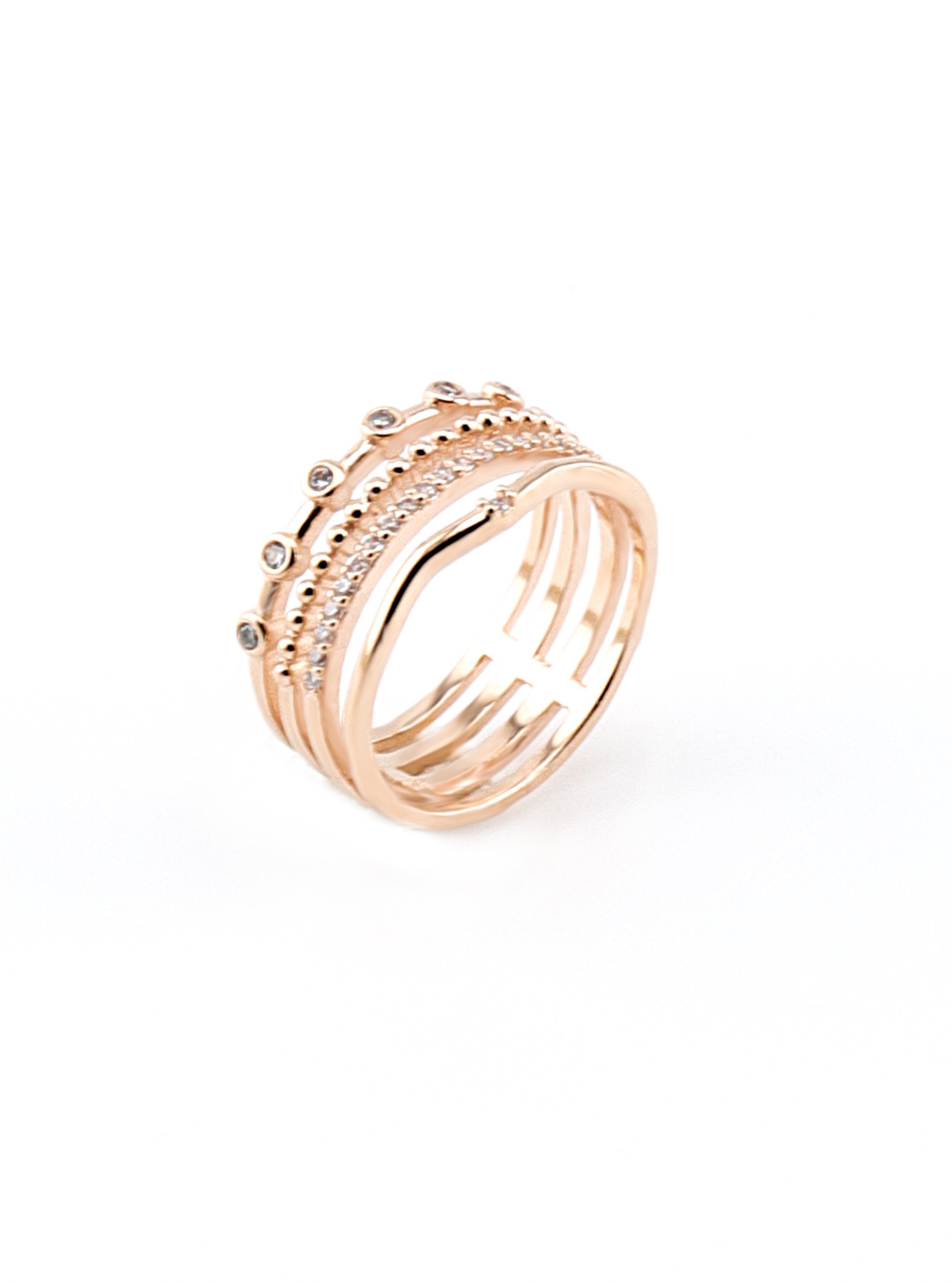 REBEKAH SILVER RING - Simplique Mode