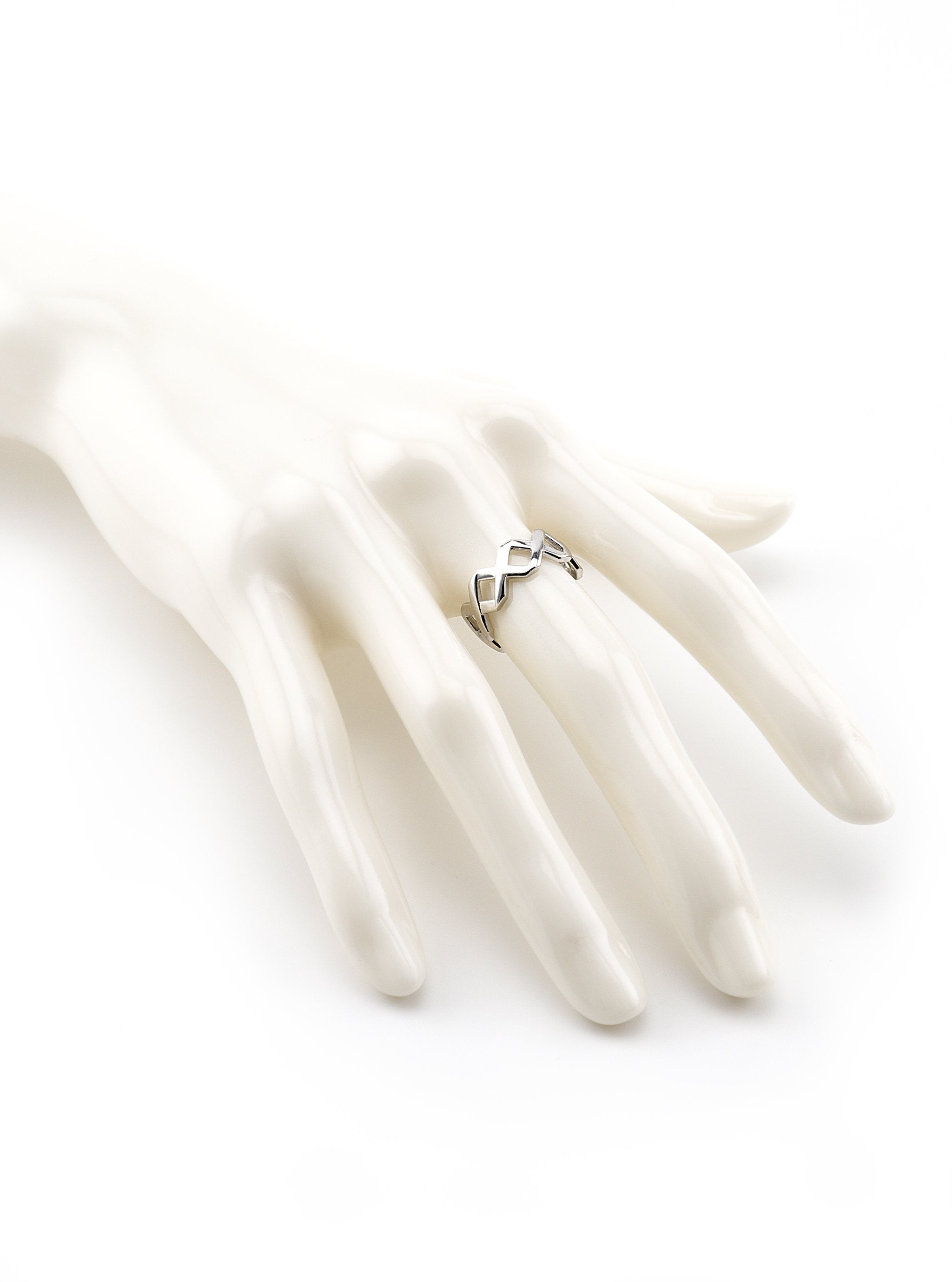 RAEANNE SILVER RING - Simplique Mode