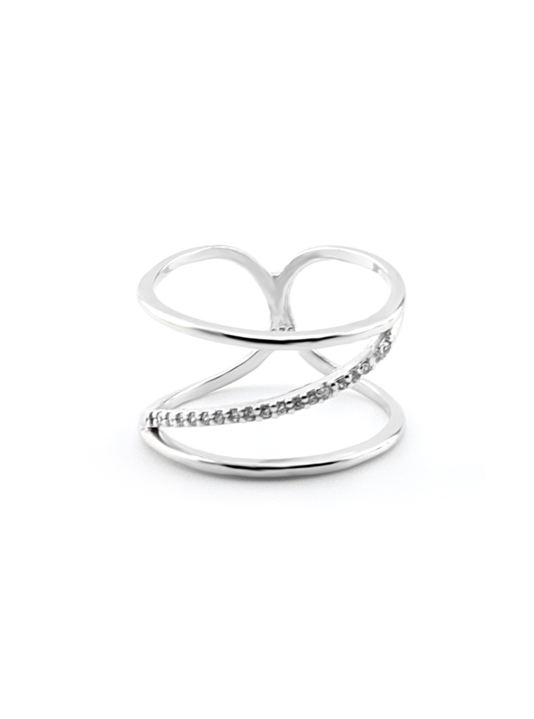 ROCHELLE SILVER RING - Simplique Mode