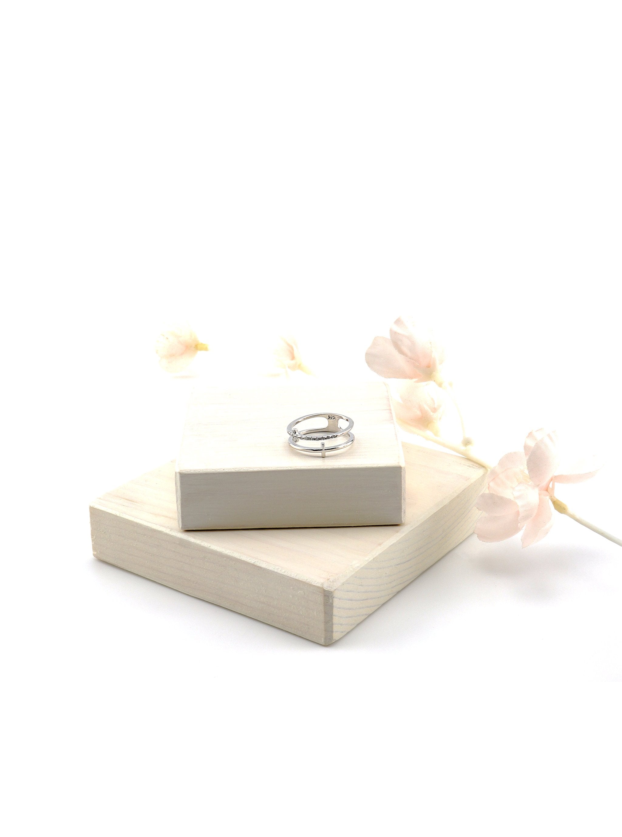 RAYN SILVER RING - Simplique Mode