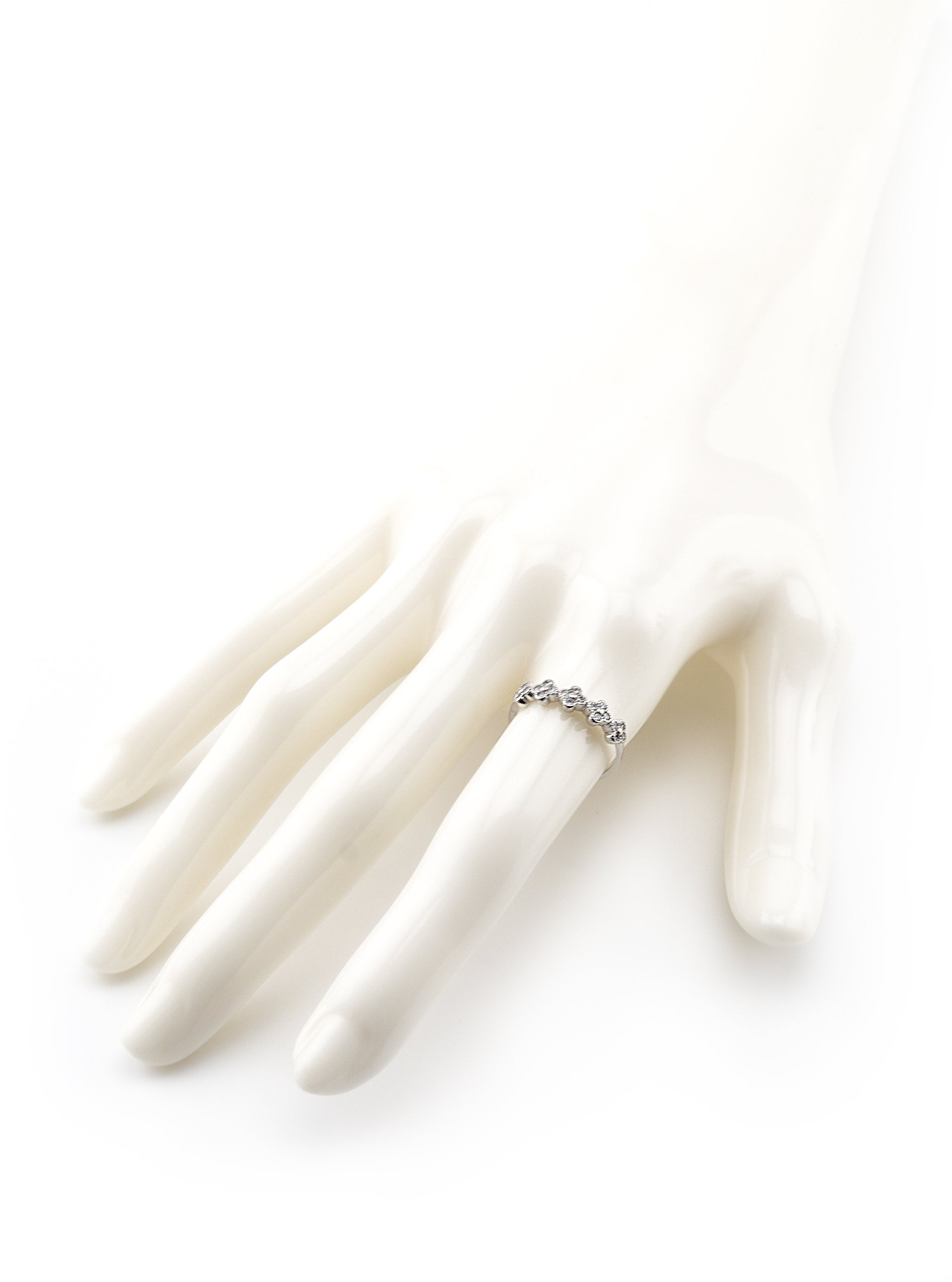 RHETA SILVER RING - Simplique Mode