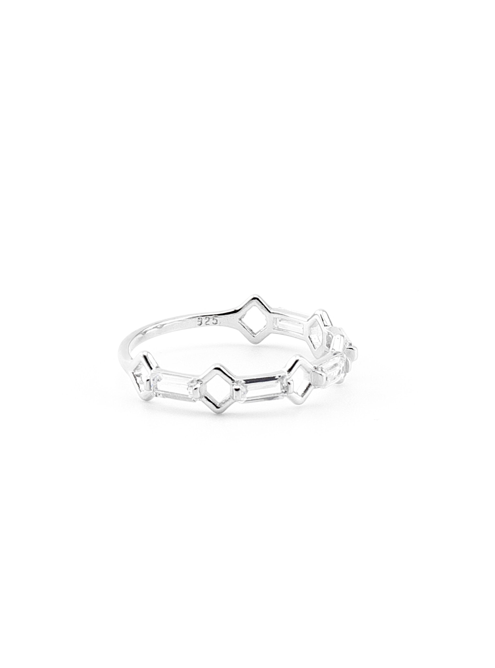 ROZA SILVER RING - Simplique Mode