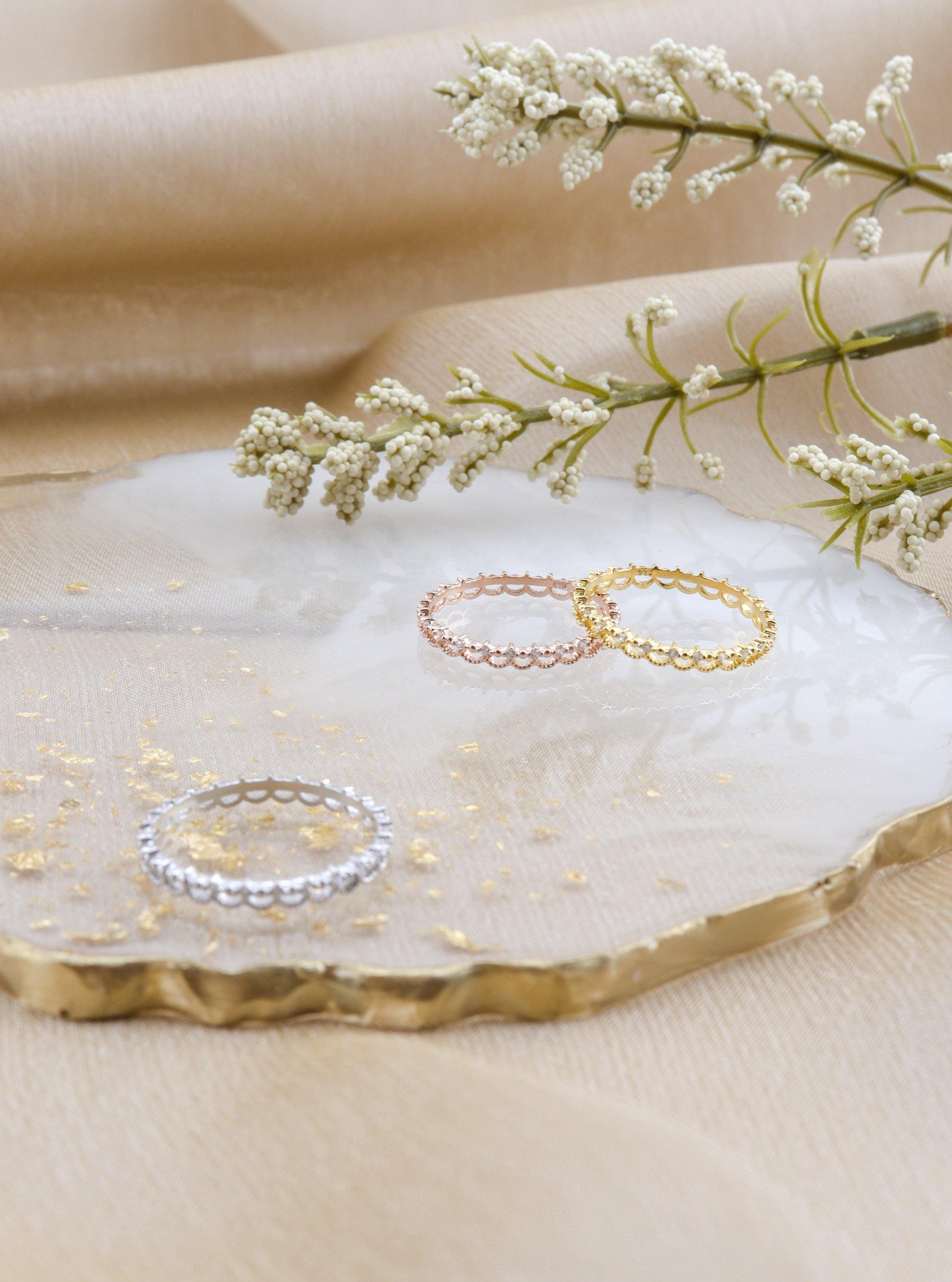 ROSLYN SILVER RING - Simplique Mode