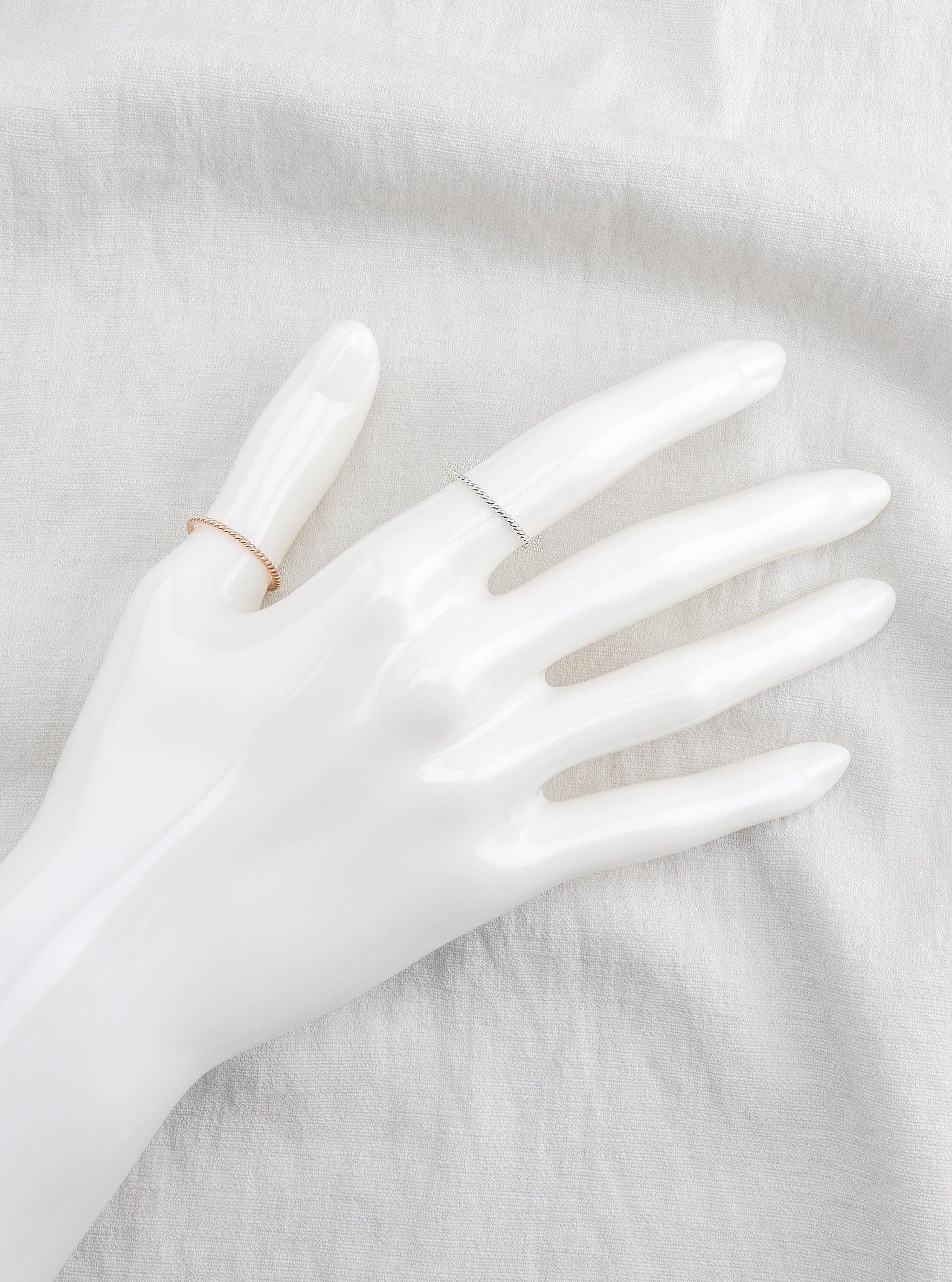 RIPLEY SILVER RING - Simplique Mode