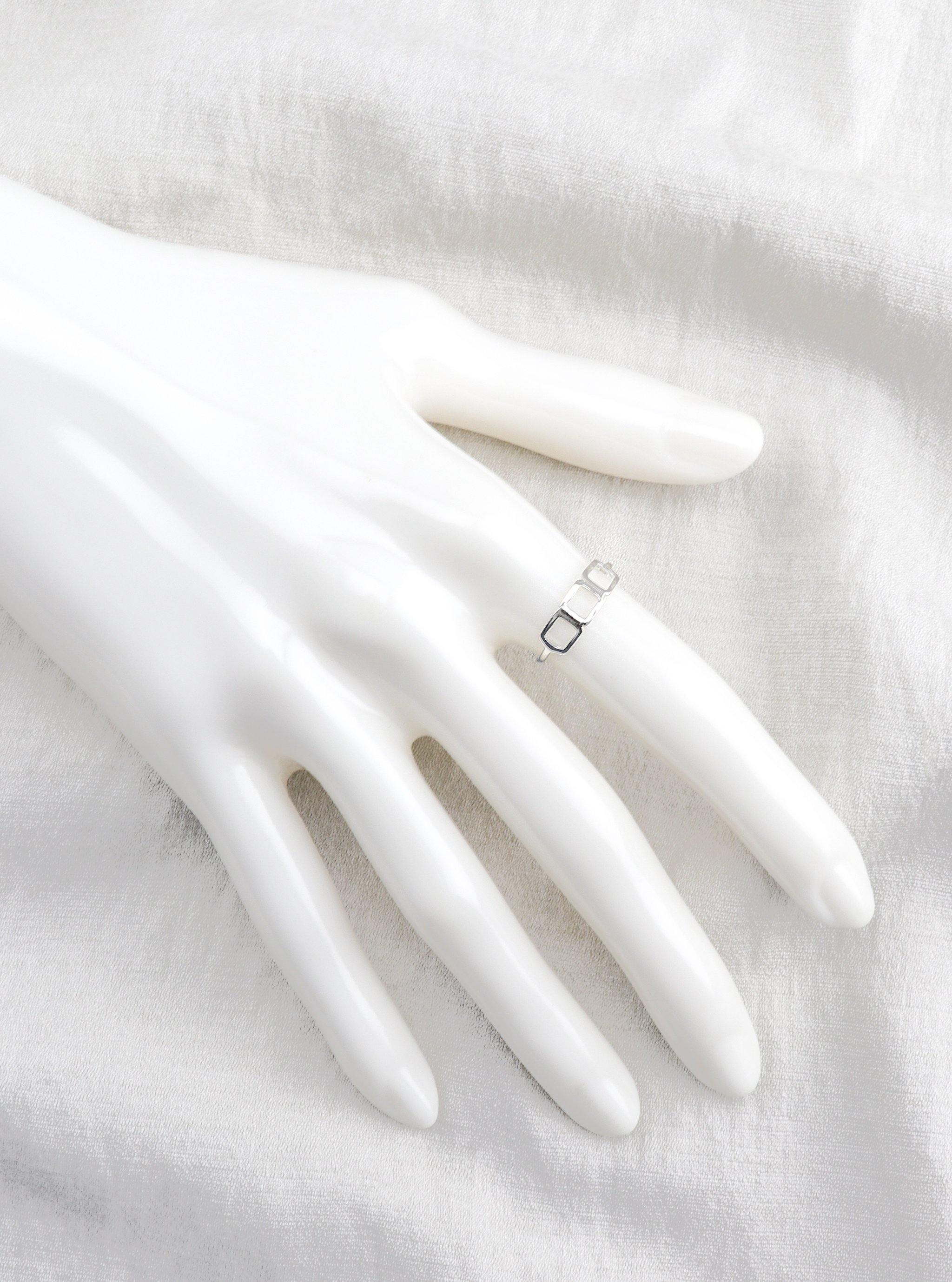 ROMINA SILVER RING - Simplique Mode