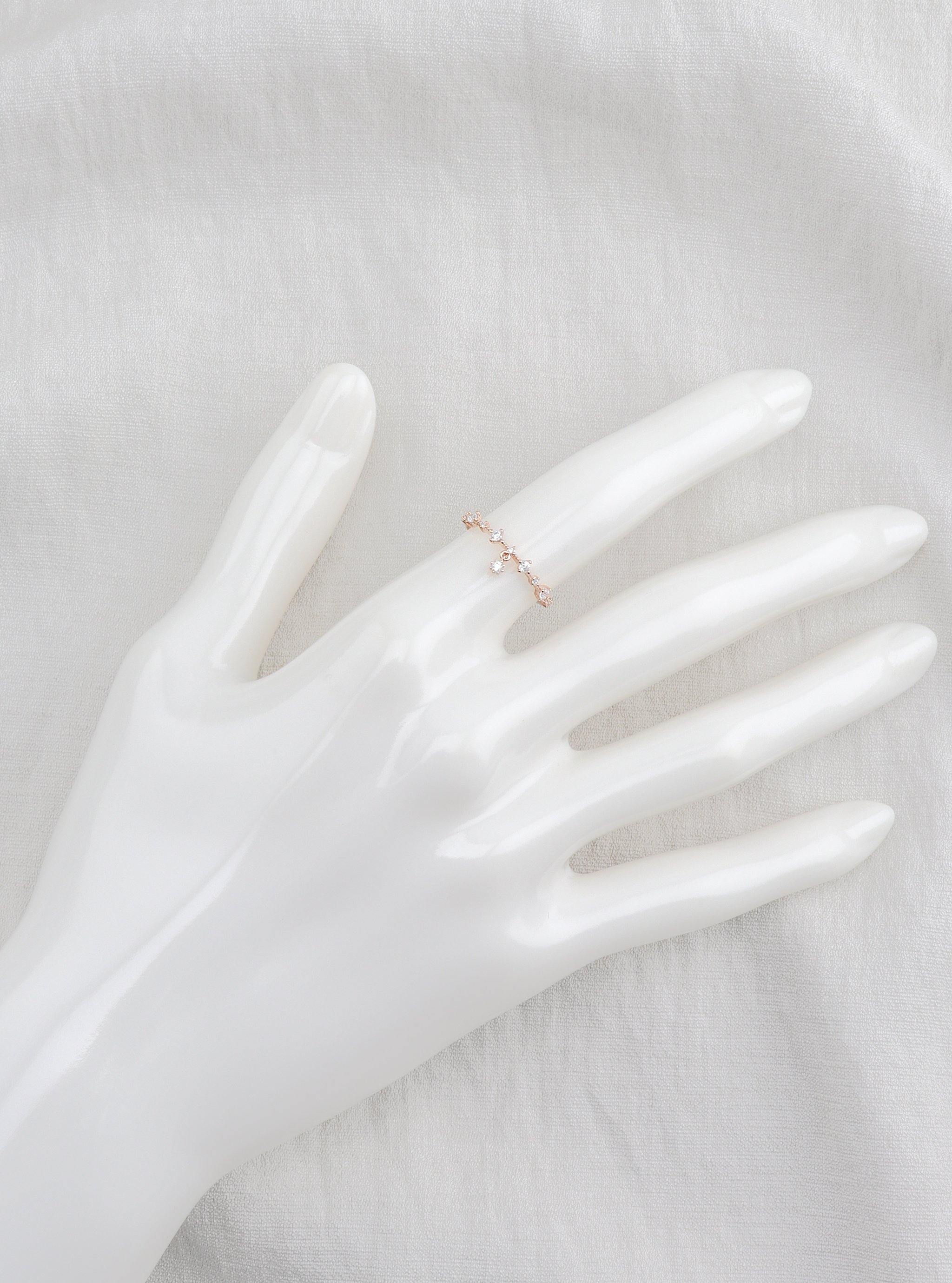 RANIYAH SILVER RING - Simplique Mode