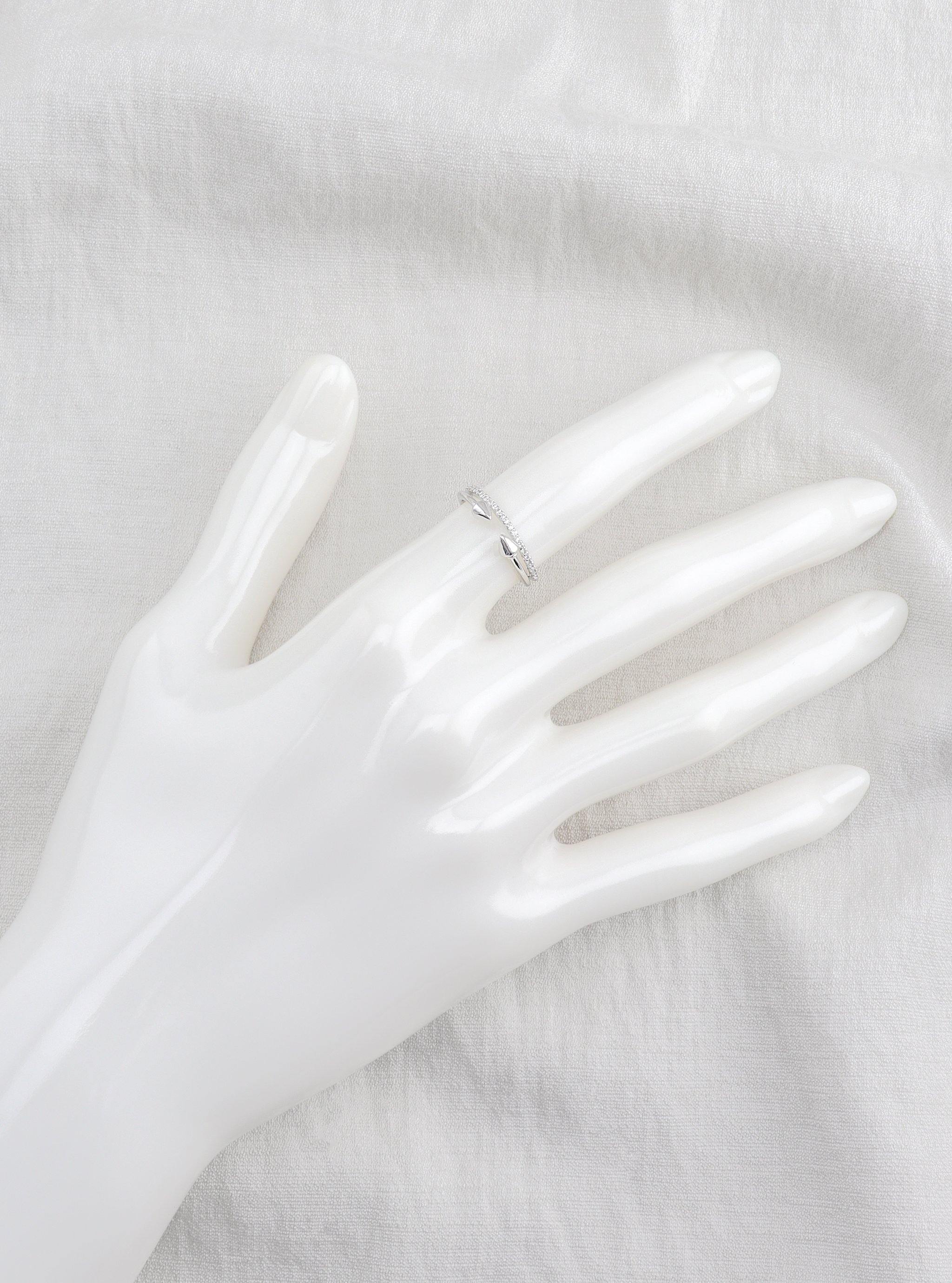 RITA SILVER RING - Simplique Mode