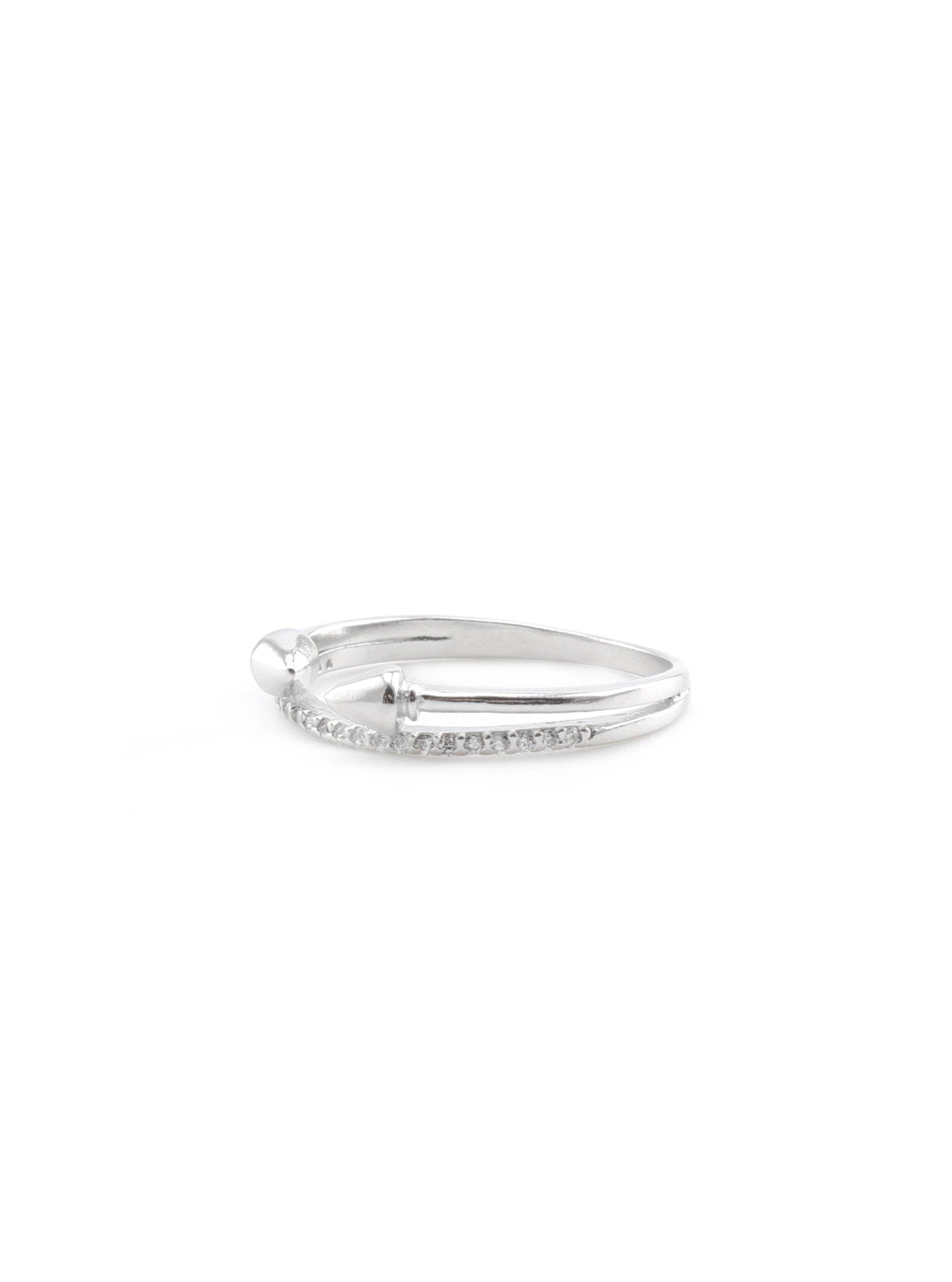 RITA SILVER RING - Simplique Mode