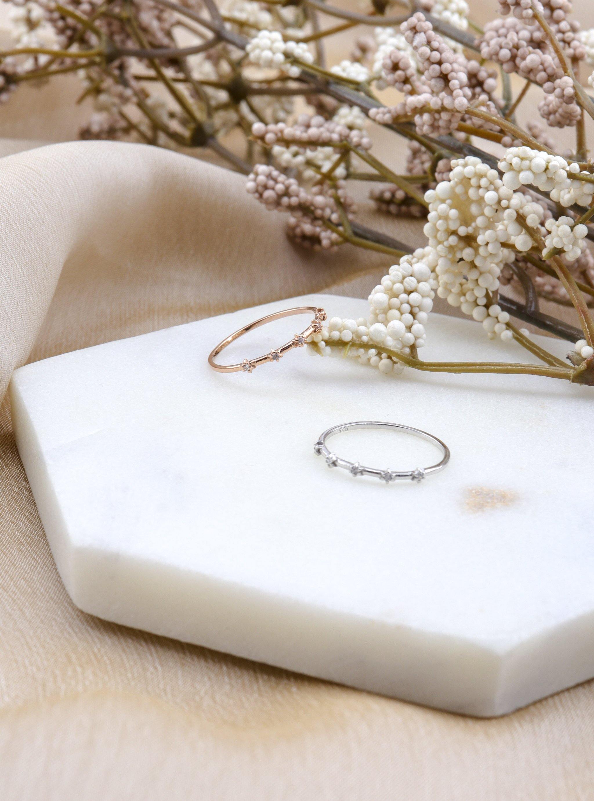 RYLIE SILVER RING - Simplique Mode