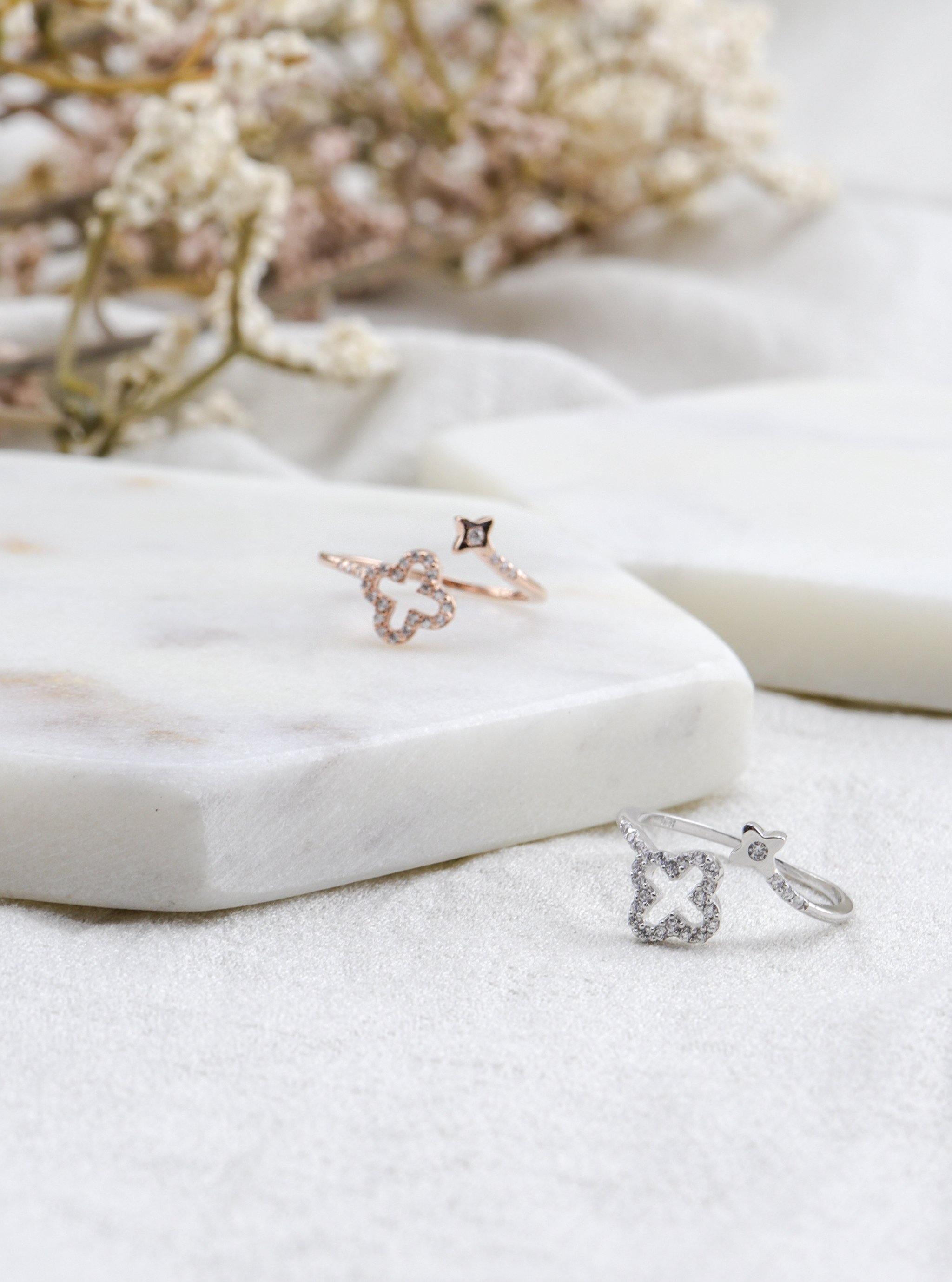 REIGN SILVER RING - Simplique Mode