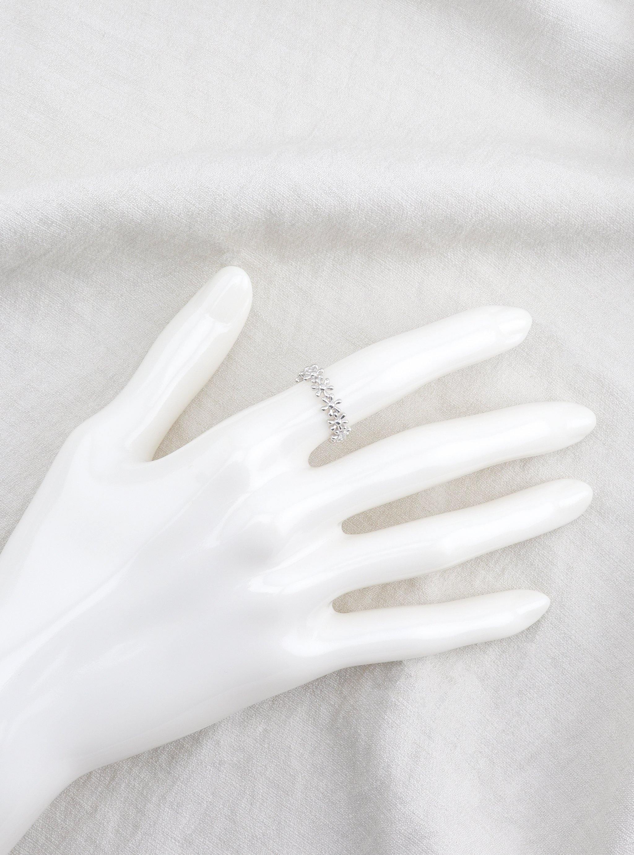 ROXANNE SILVER RING - Simplique Mode