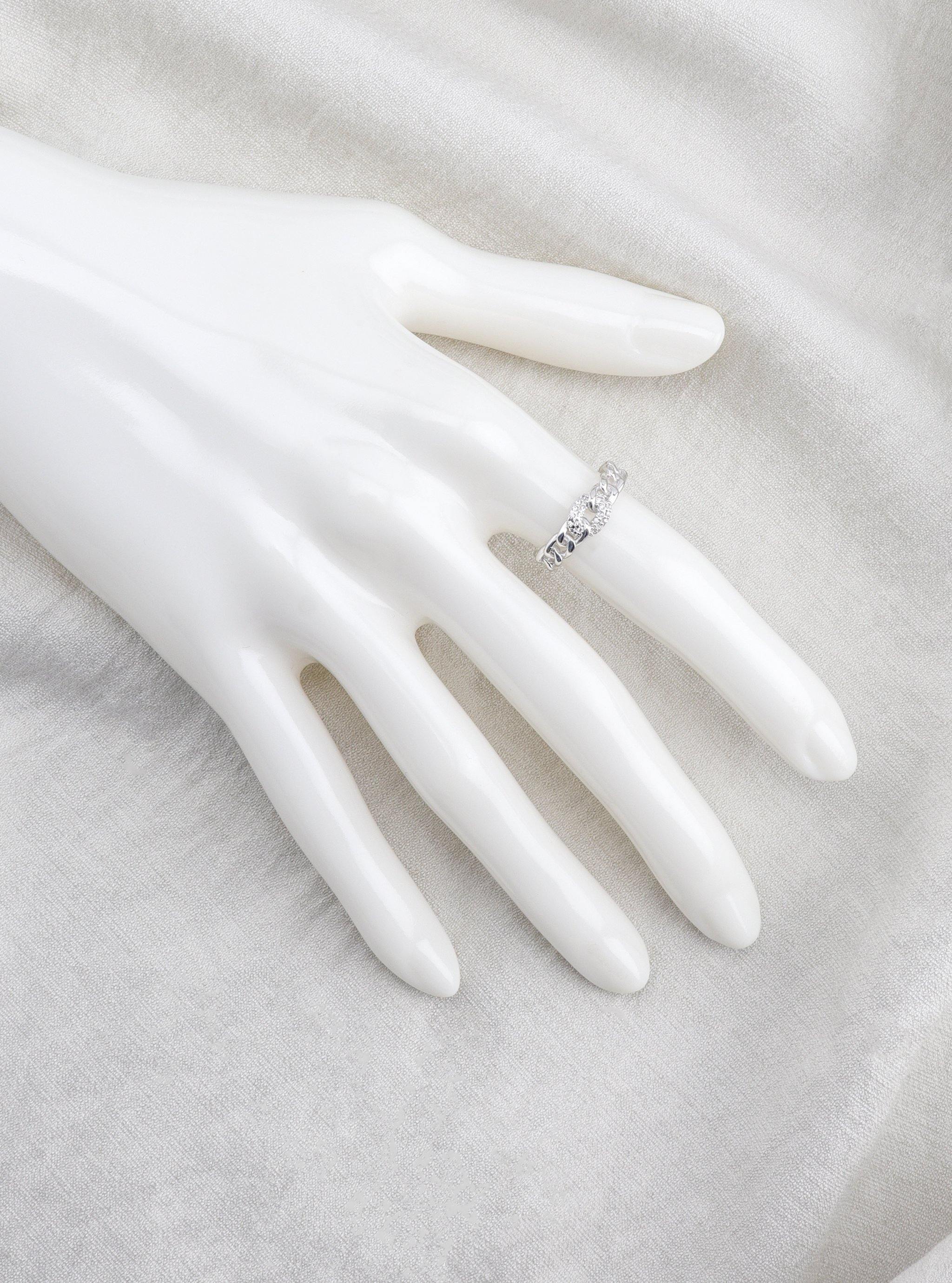 RAEGAN SILVER RING - Simplique Mode