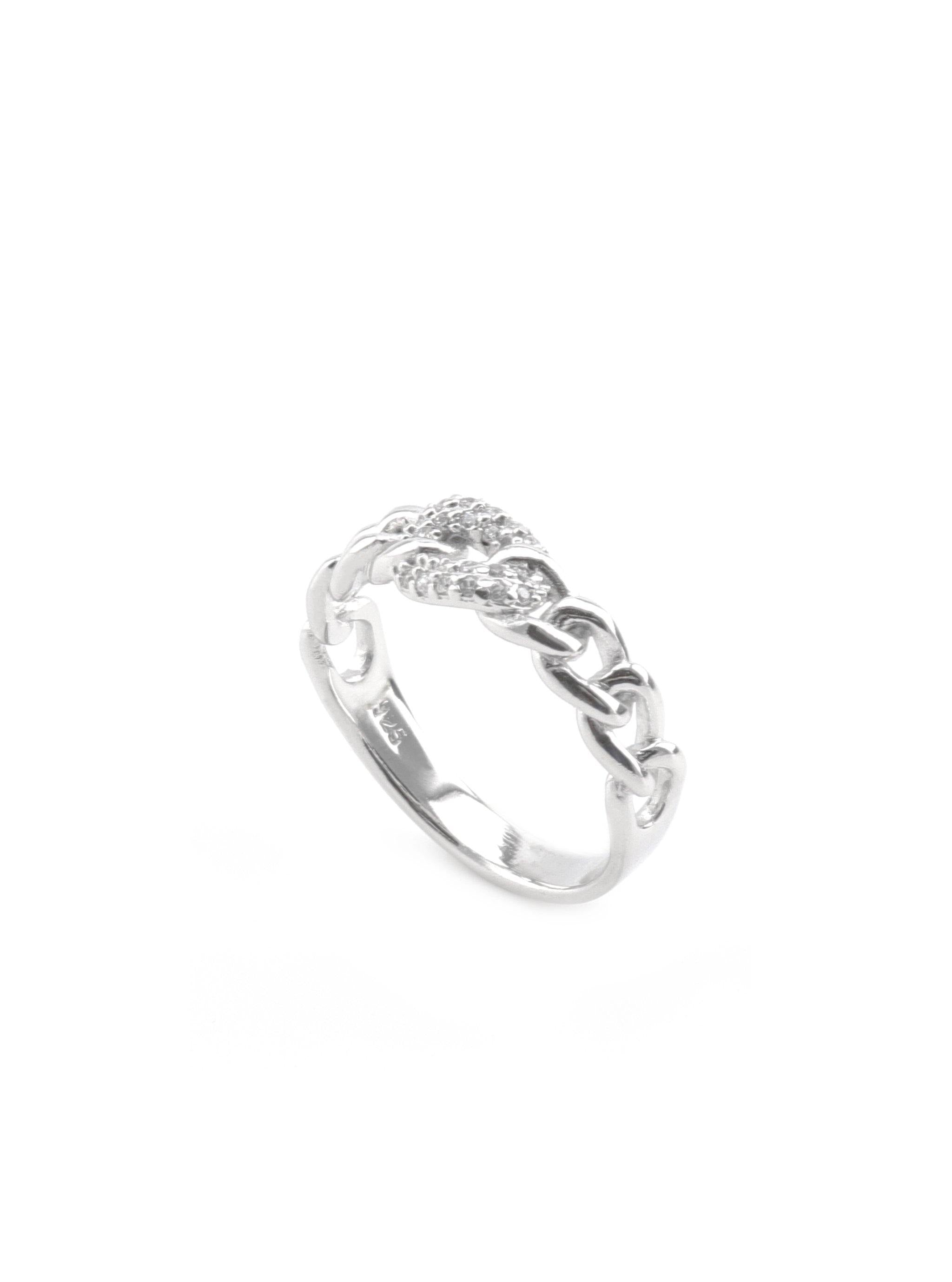 RAEGAN SILVER RING - Simplique Mode