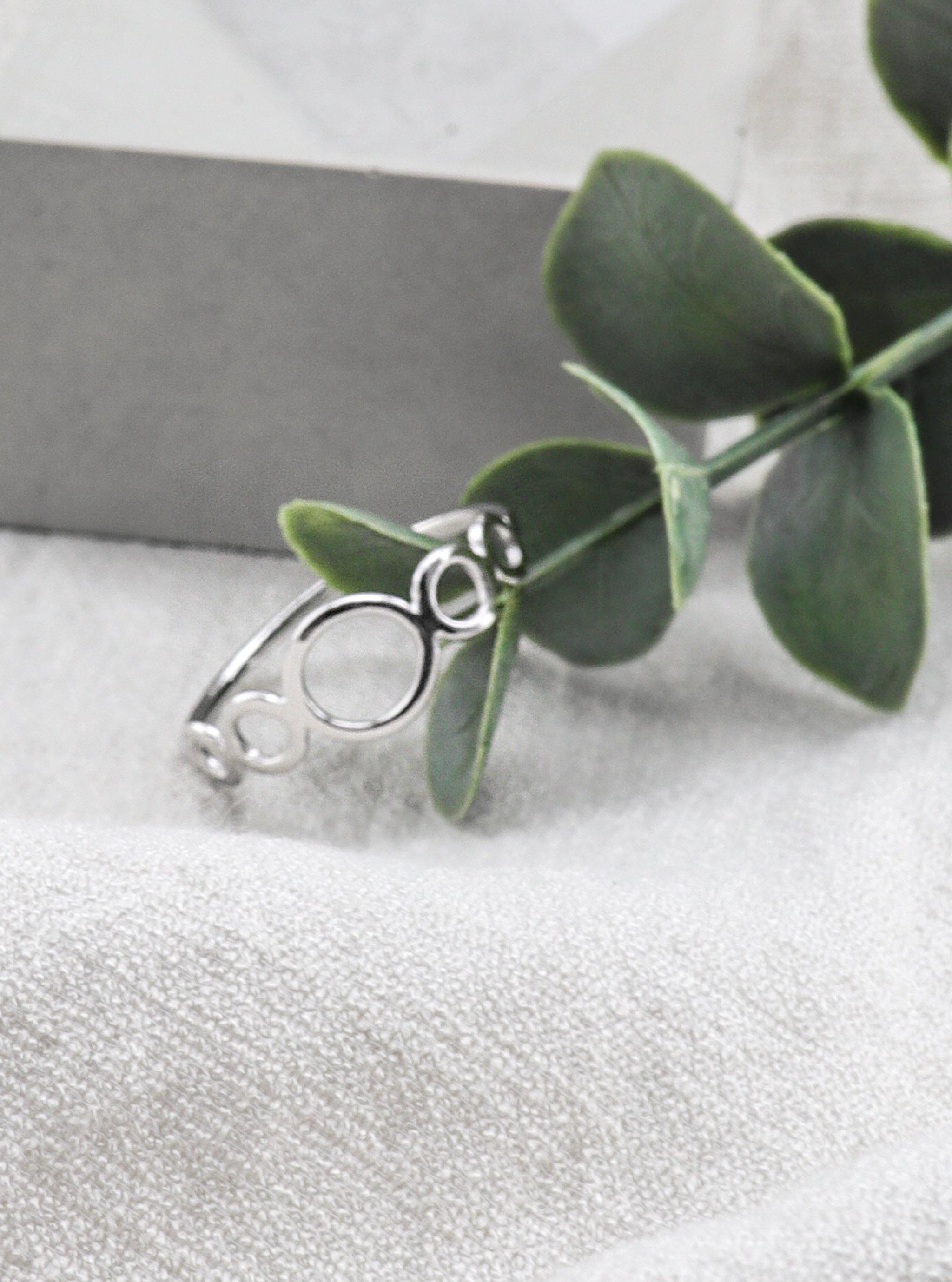 REECE SILVER RING - Simplique Mode