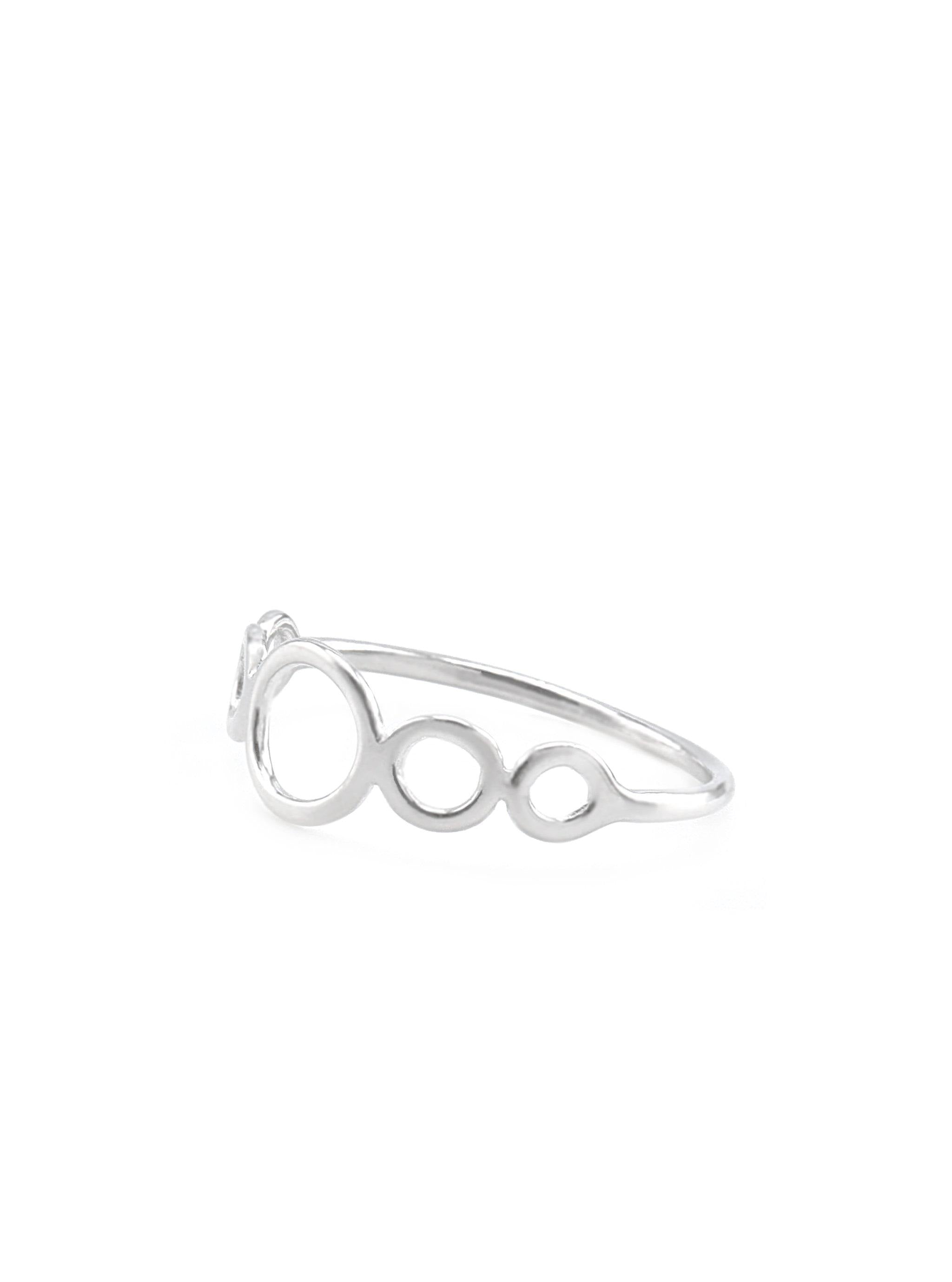 REECE SILVER RING - Simplique Mode