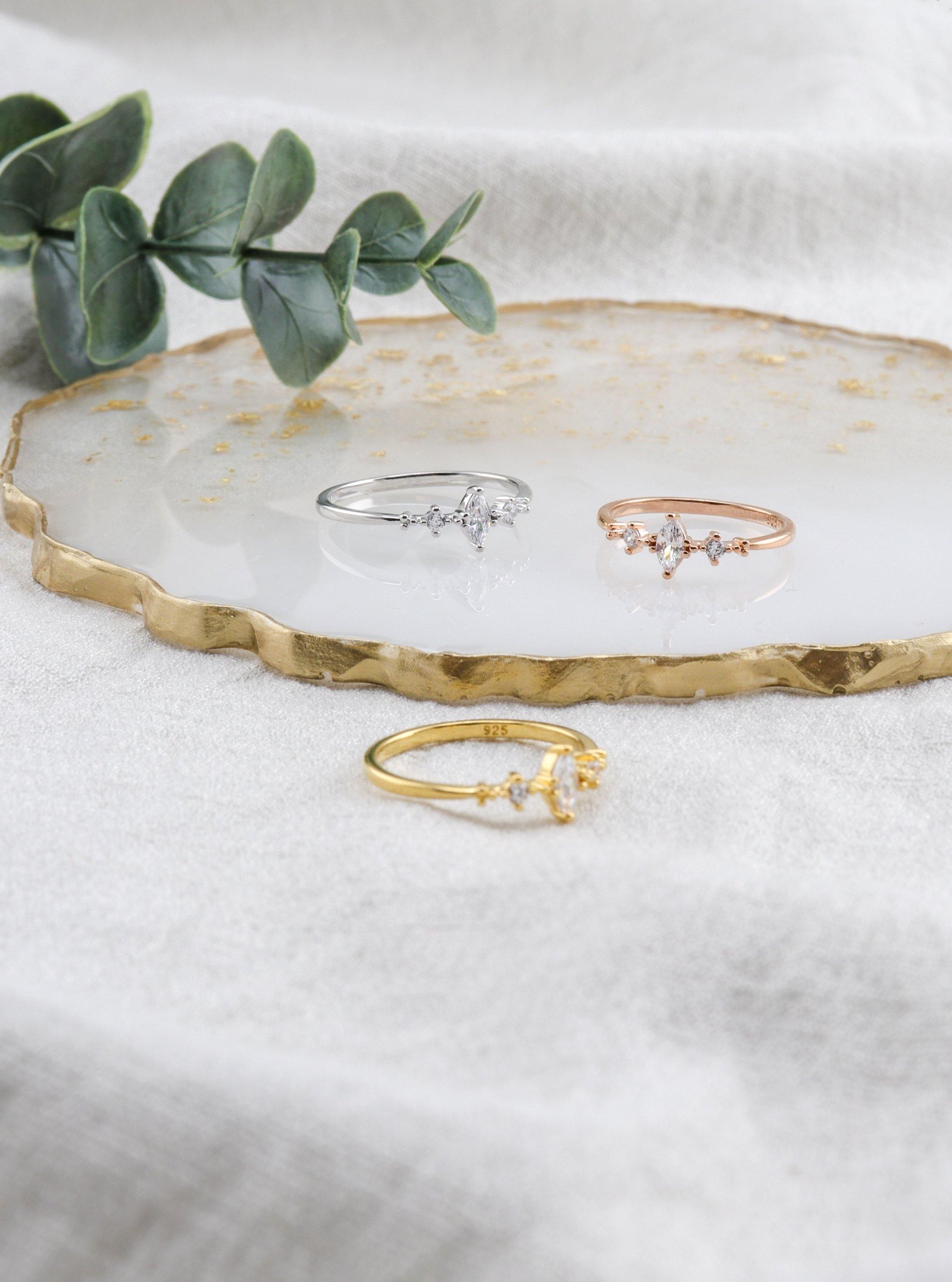 ROSALIE SILVER RING - Simplique Mode