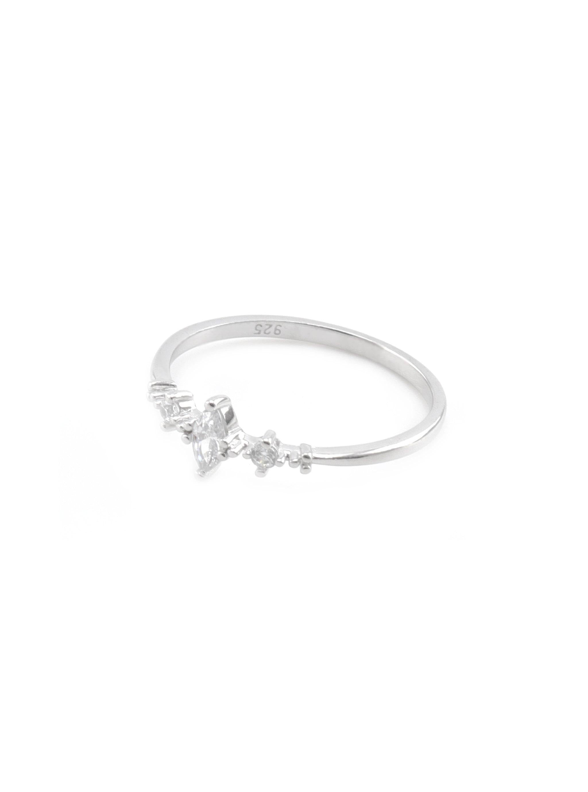 ROSALIE SILVER RING - Simplique Mode