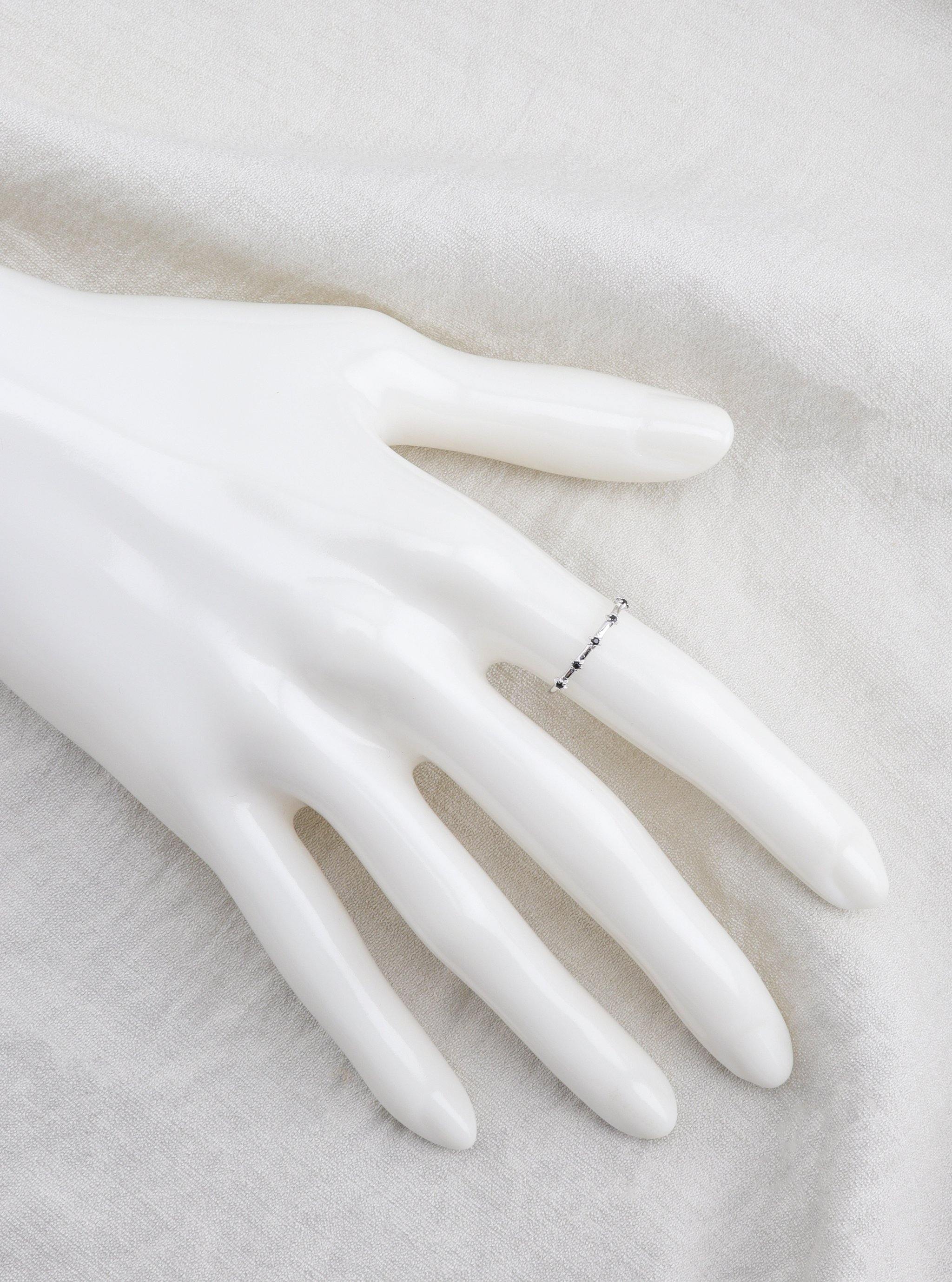 ROBYN SILVER RING - Simplique Mode