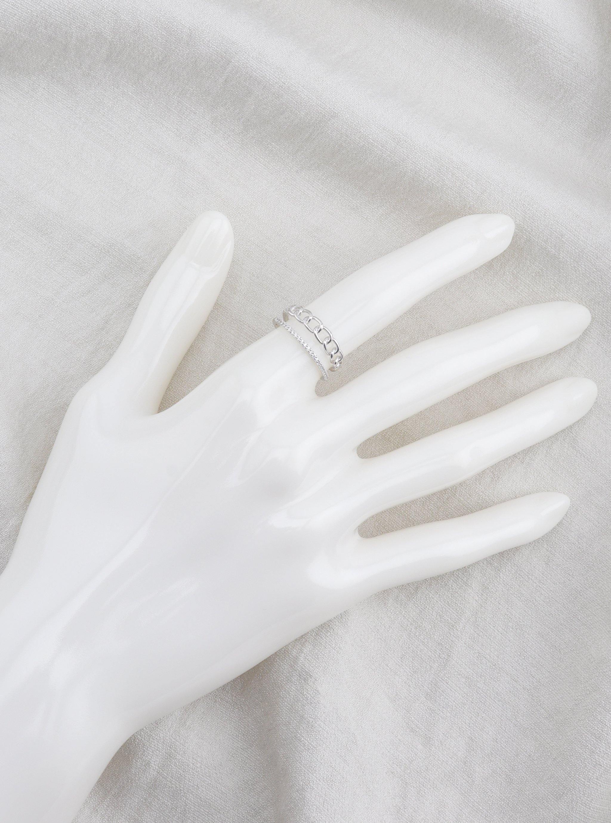 RENATA SILVER RING - Simplique Mode