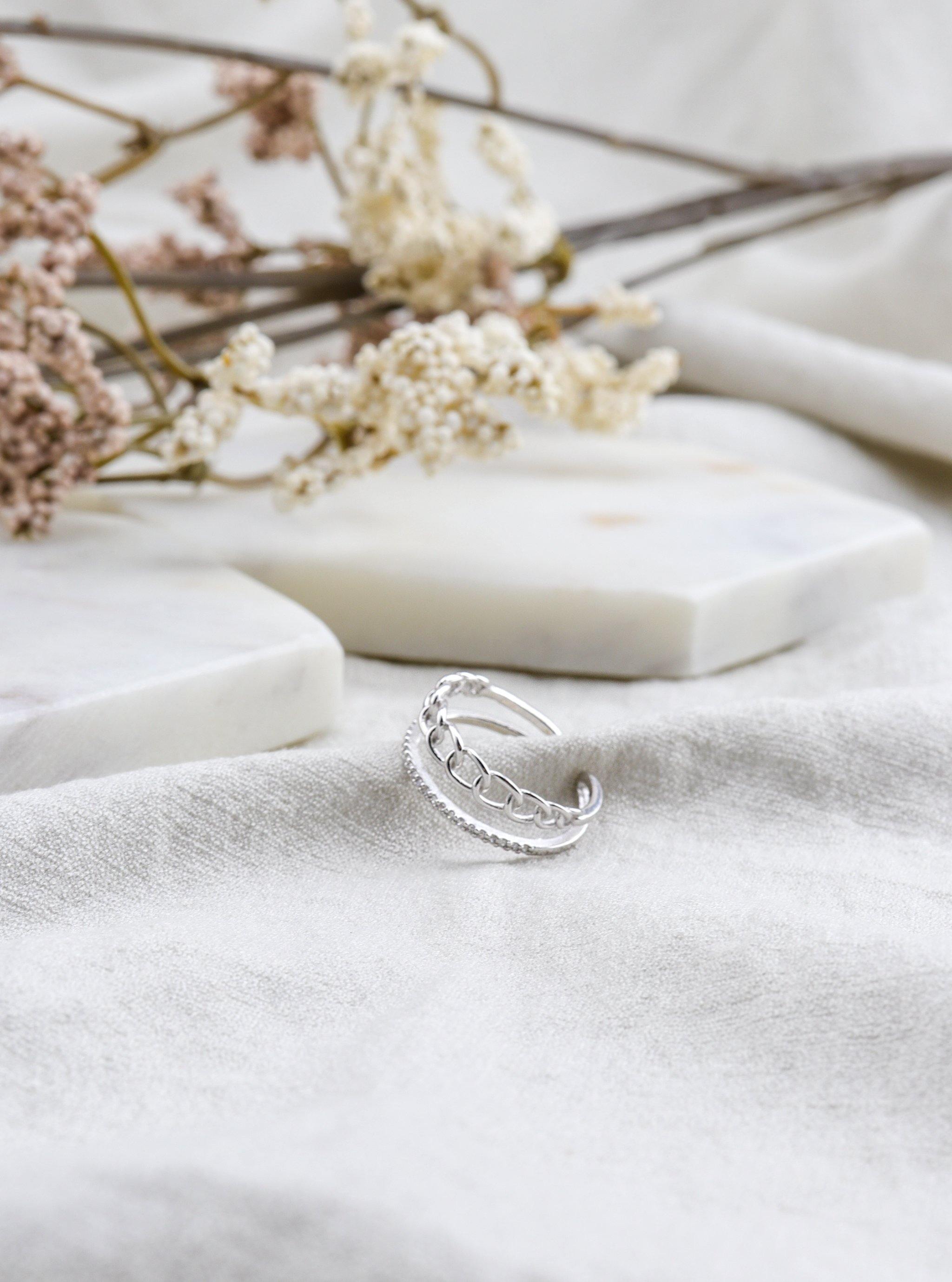 RENATA SILVER RING - Simplique Mode
