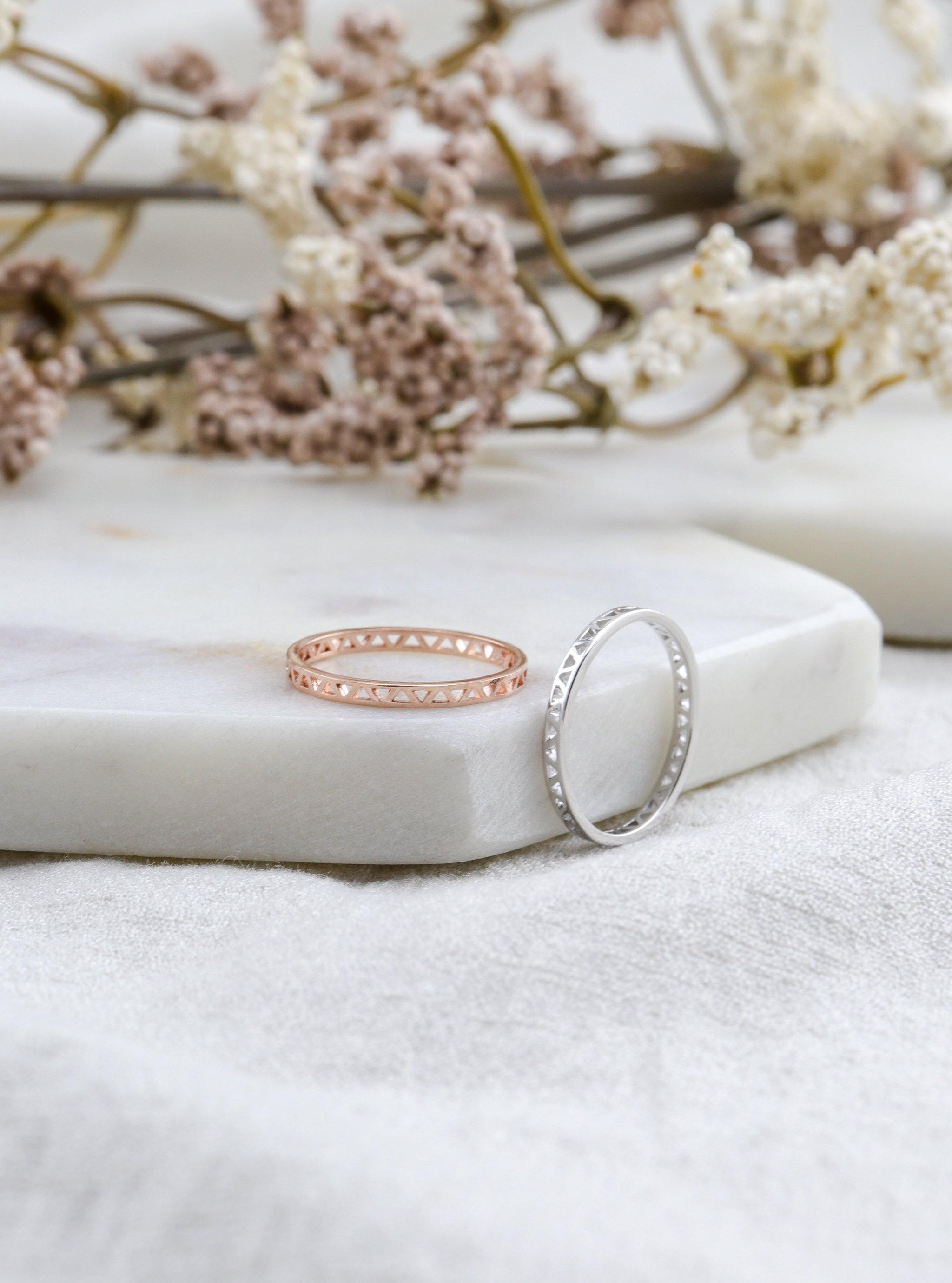 REYA SILVER RING - Simplique Mode