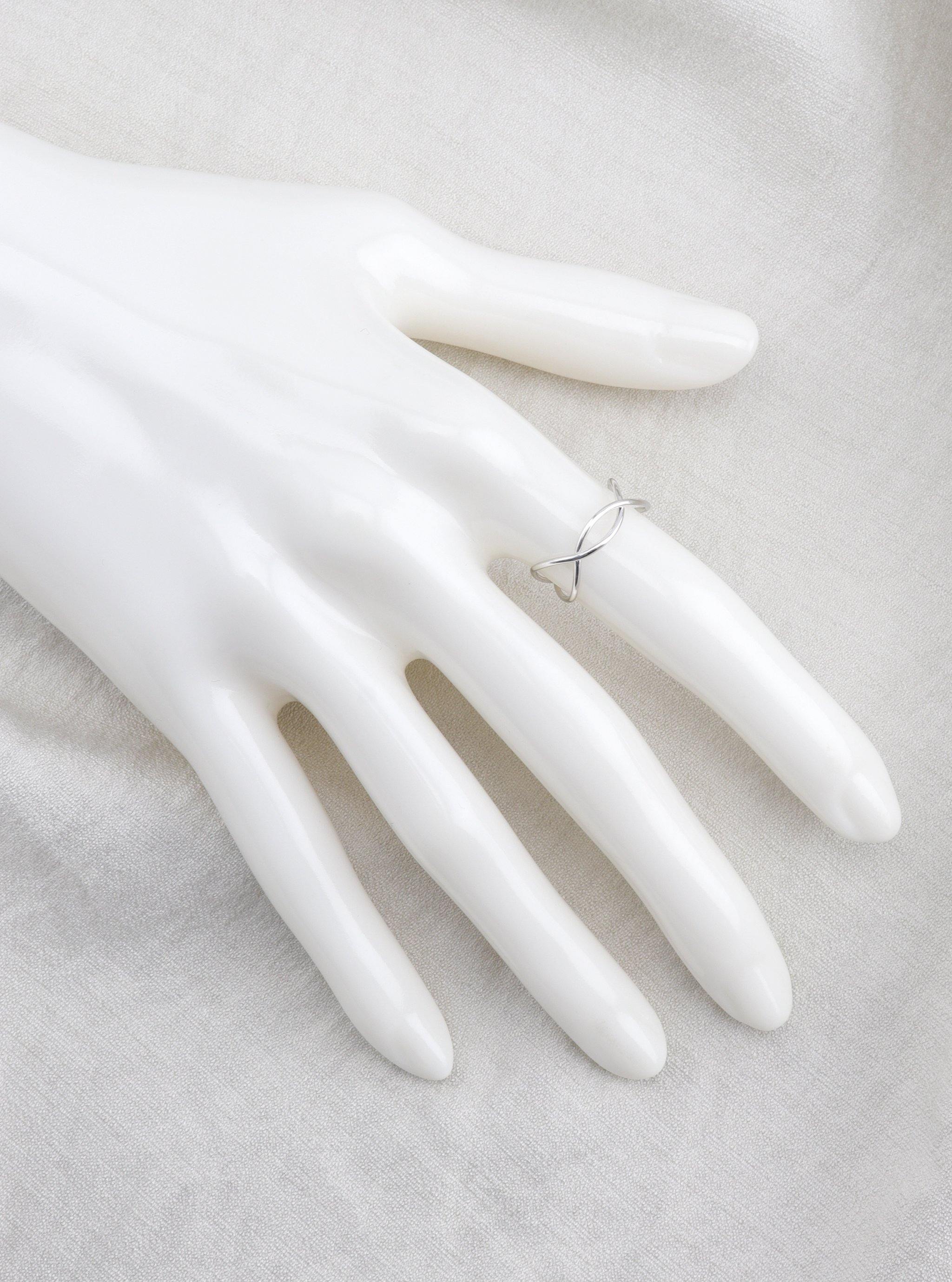 RAYLEE SILVER RING - Simplique Mode