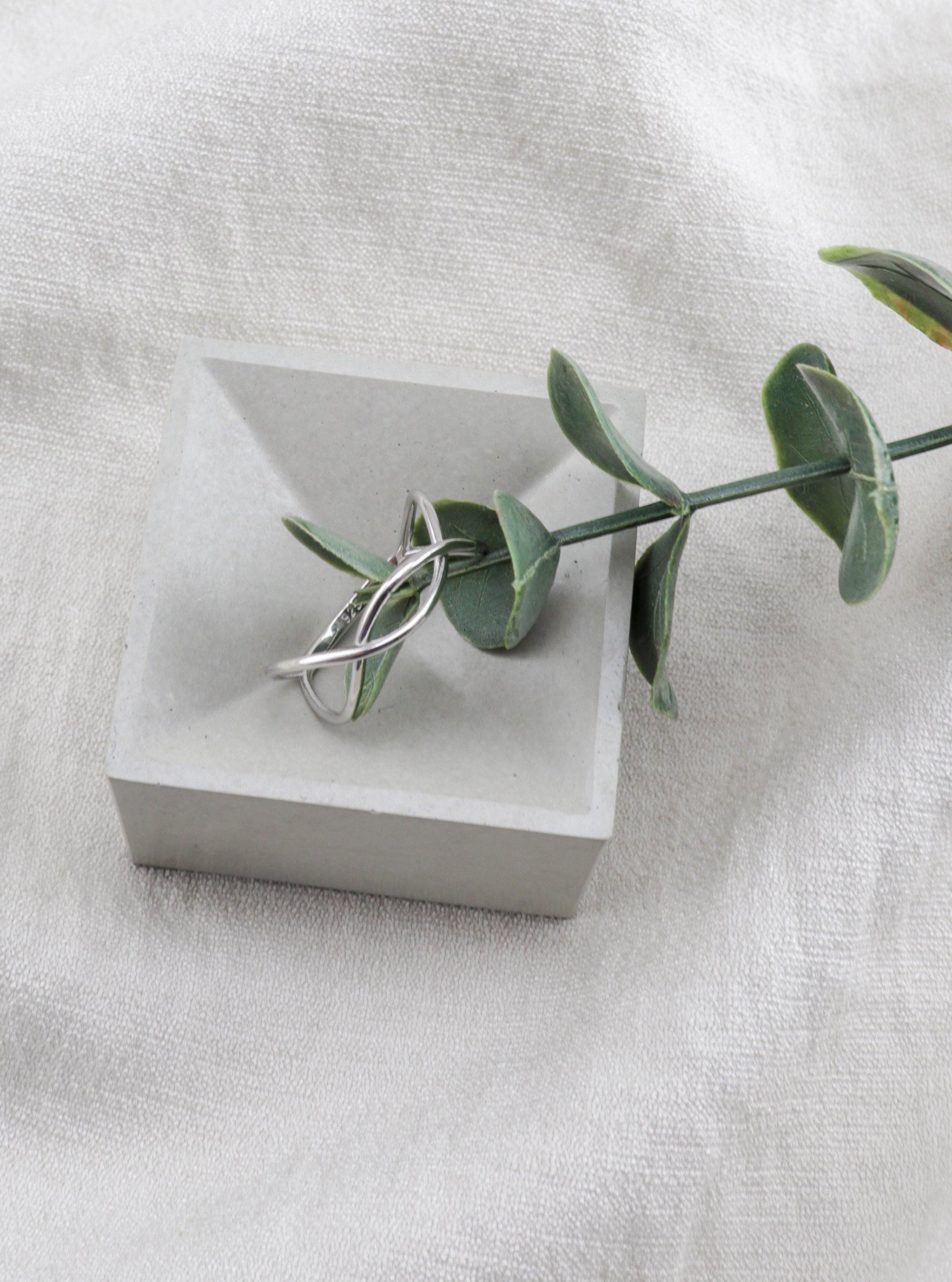 RAYLEE SILVER RING - Simplique Mode