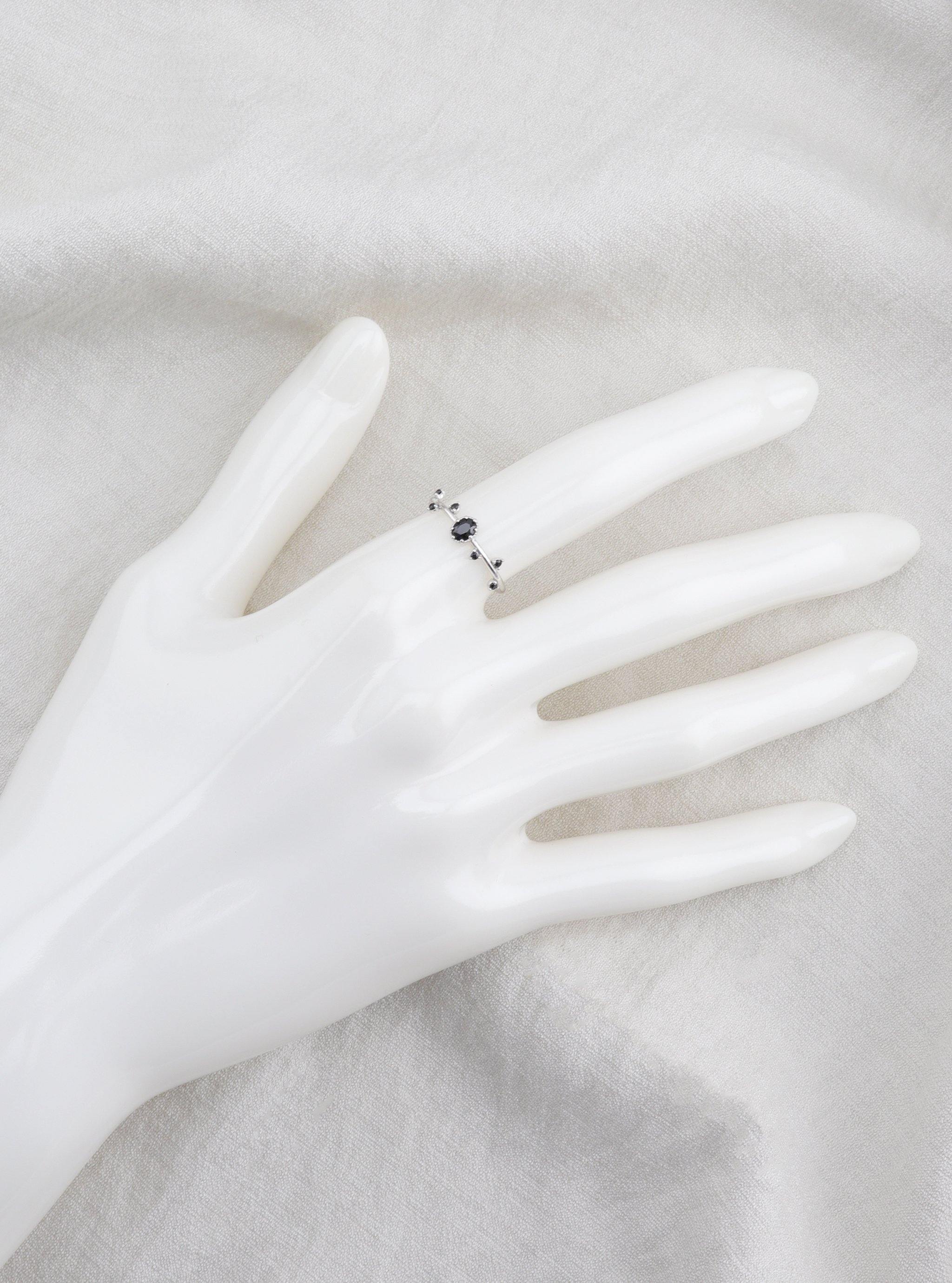 RYLIN SILVER RING - Simplique Mode