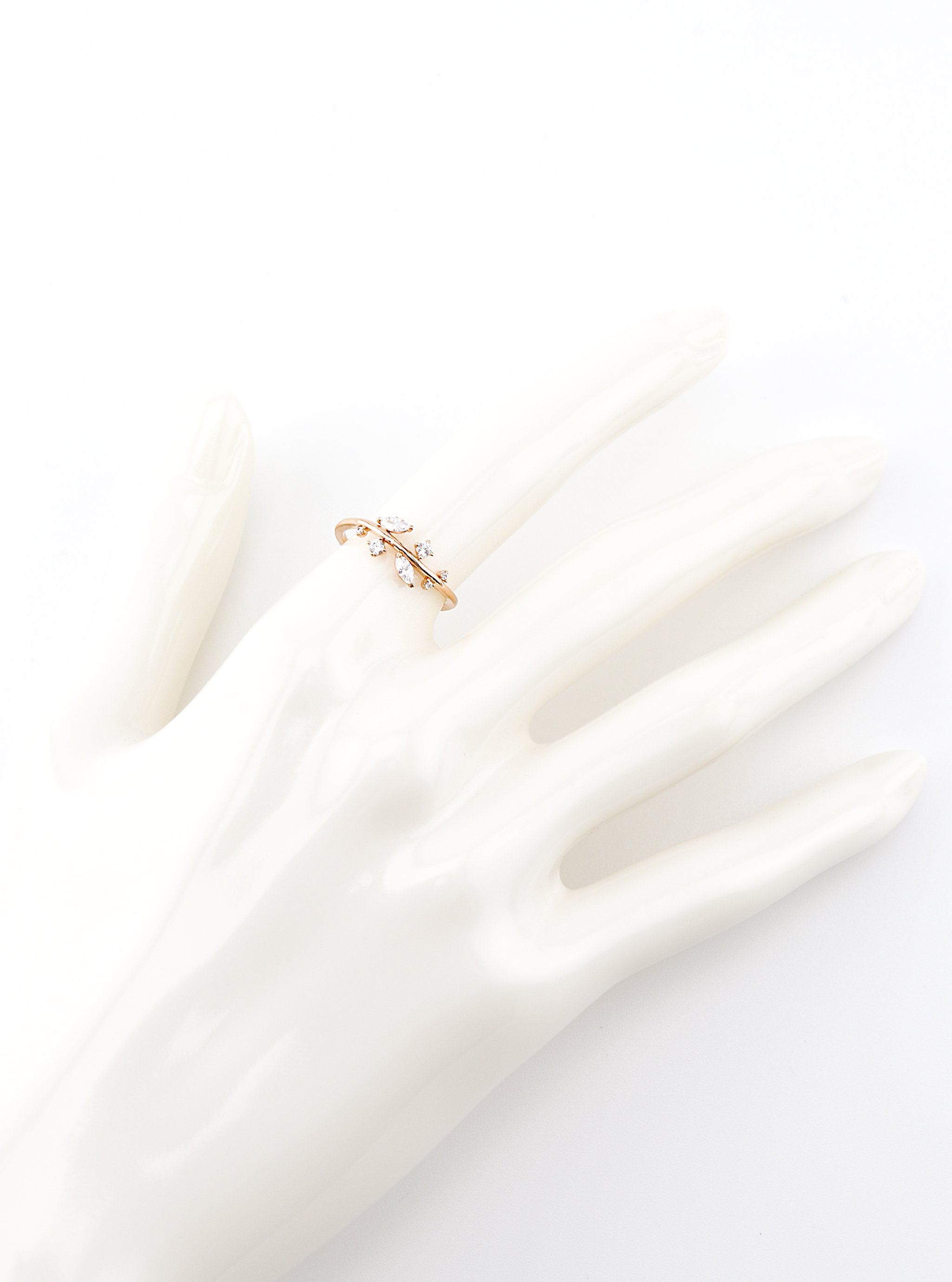 ROSALIND SILVER RING - Simplique Mode