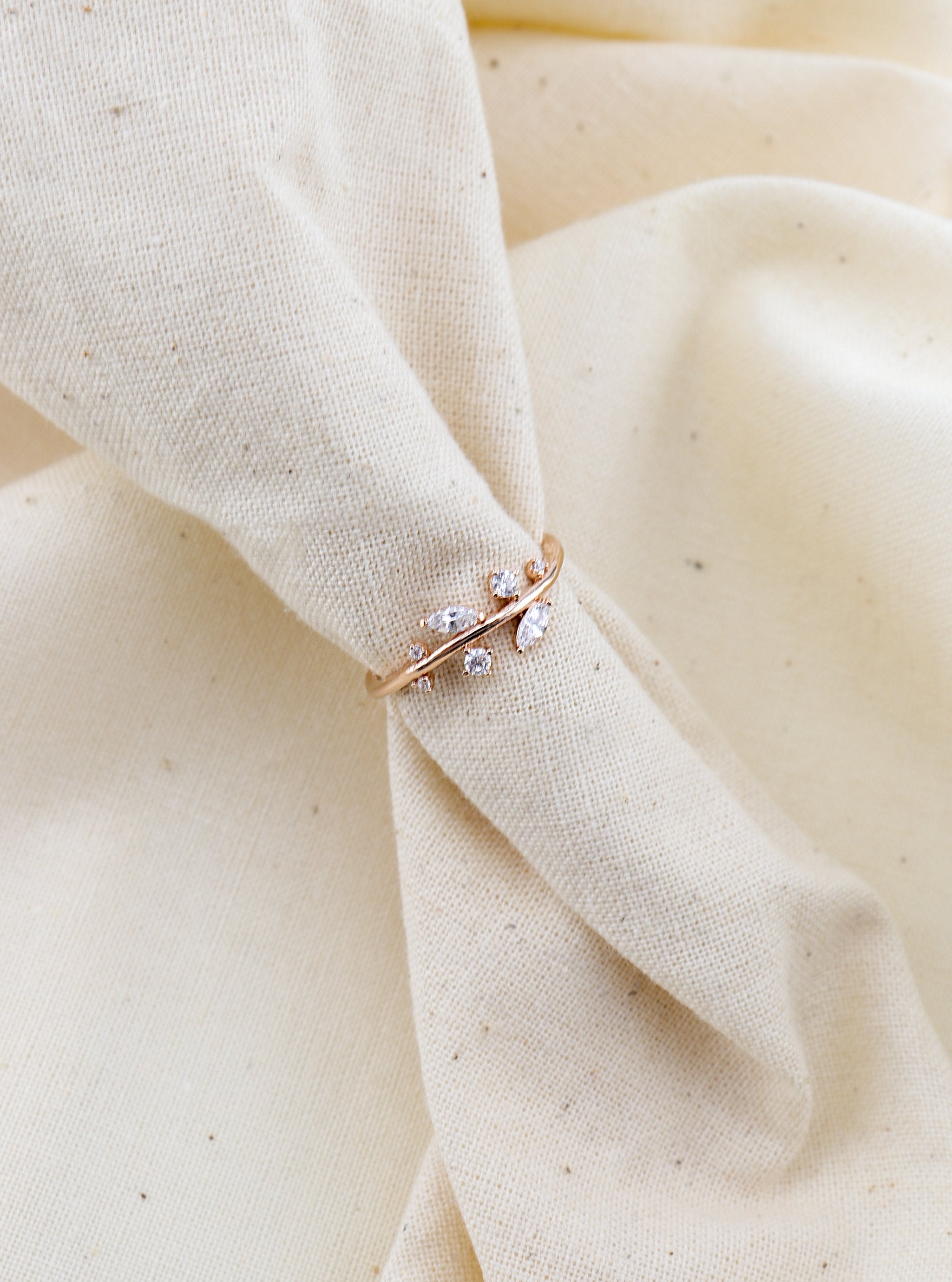 ROSALIND SILVER RING - Simplique Mode