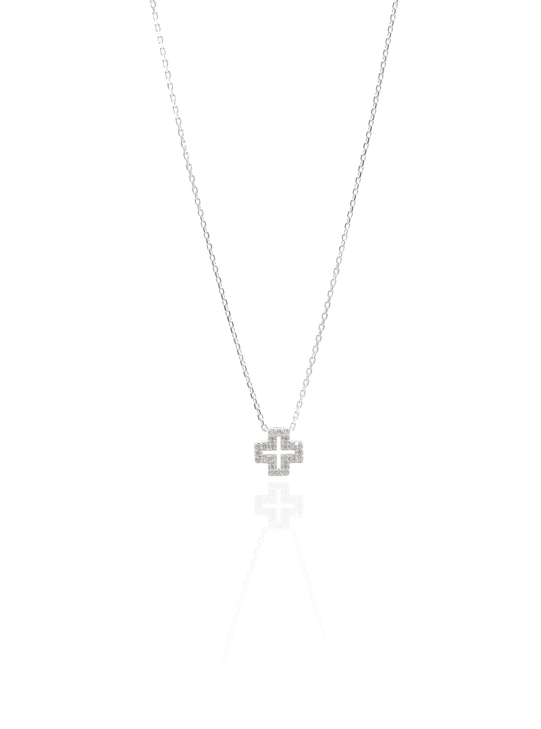 KALAN SILVER NECKLACE - Simplique Mode