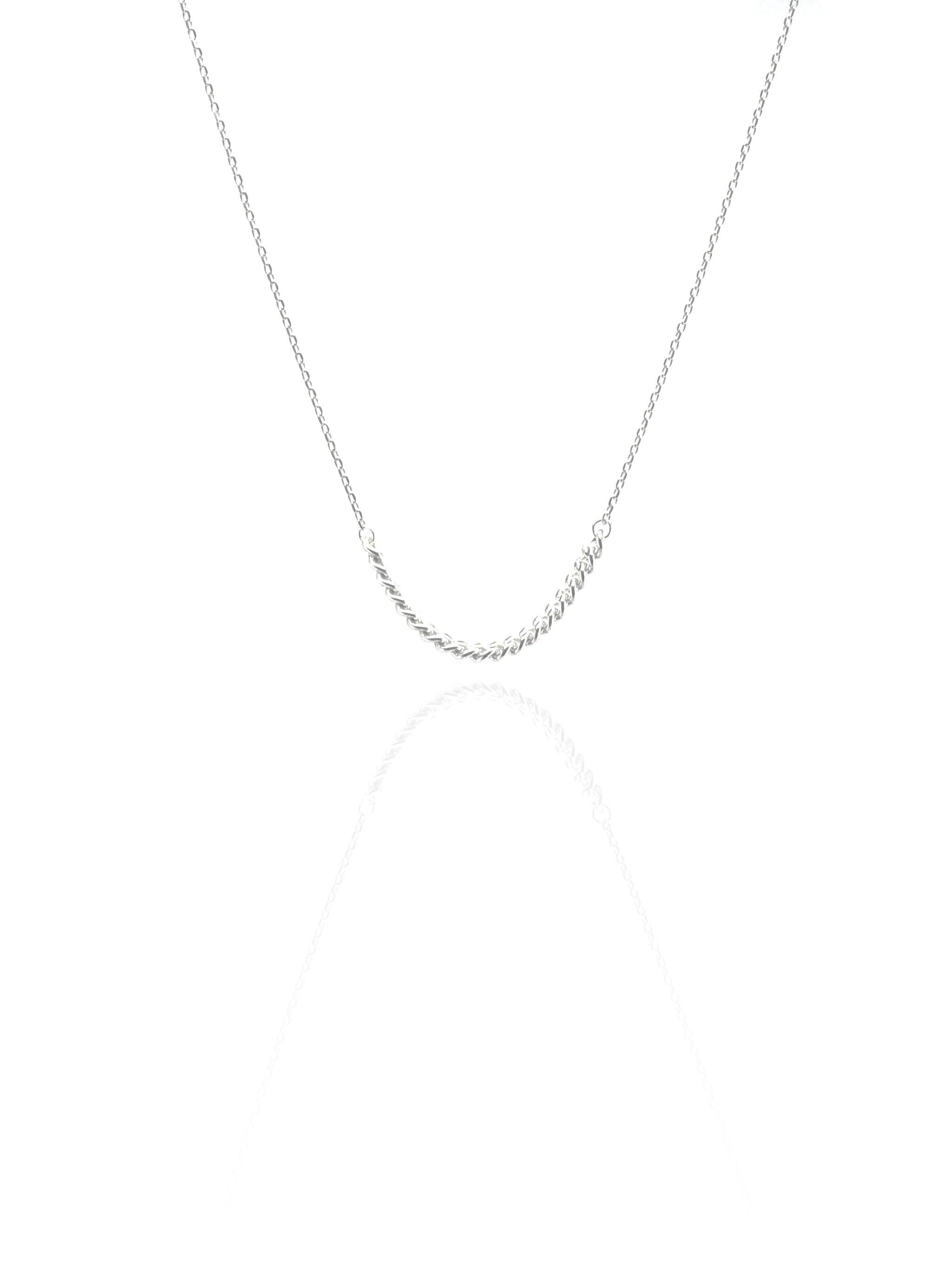 KAENA SILVER NECKLACE - Simplique Mode