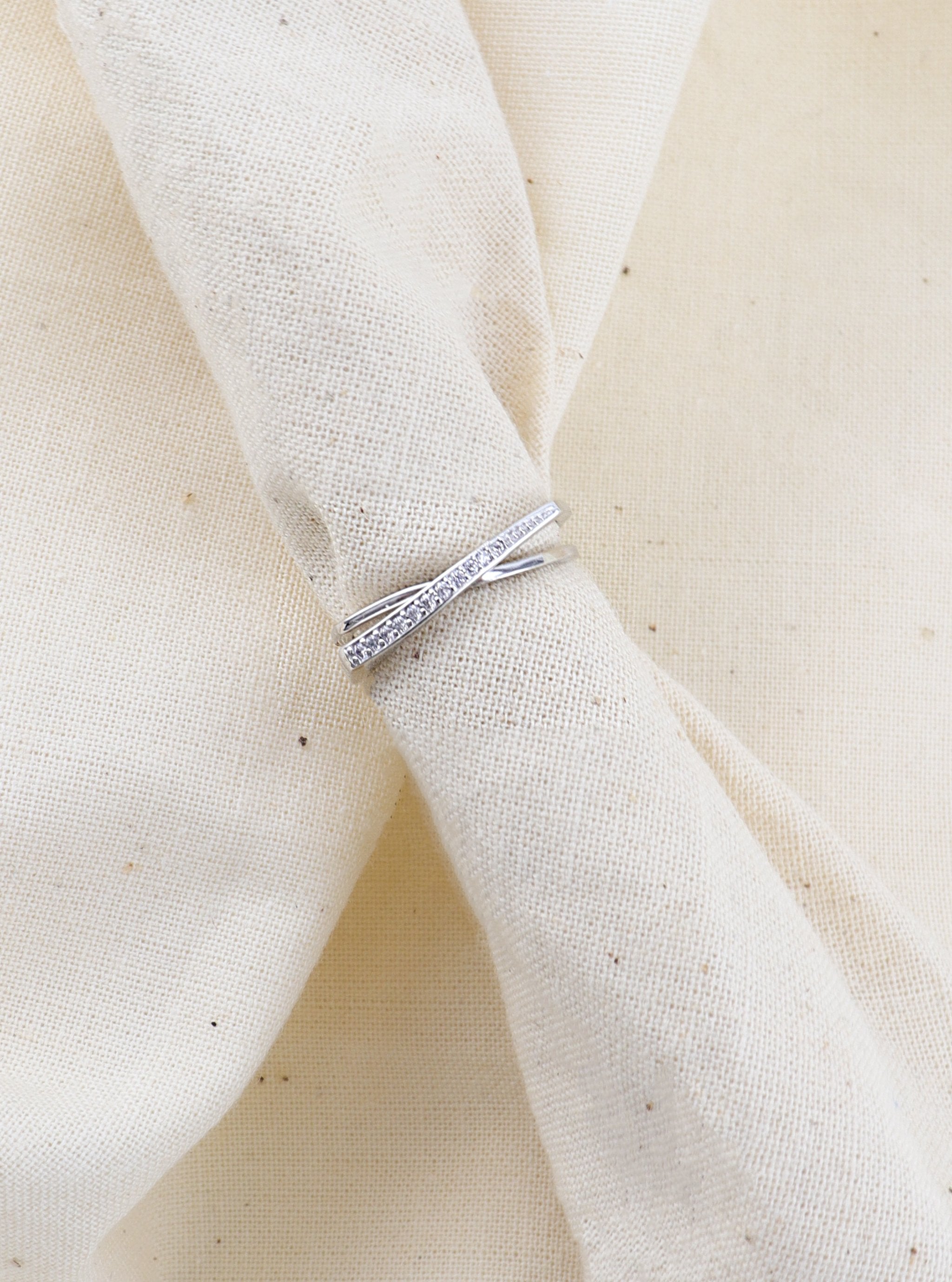 RAQUEL SILVER RING - Simplique Mode