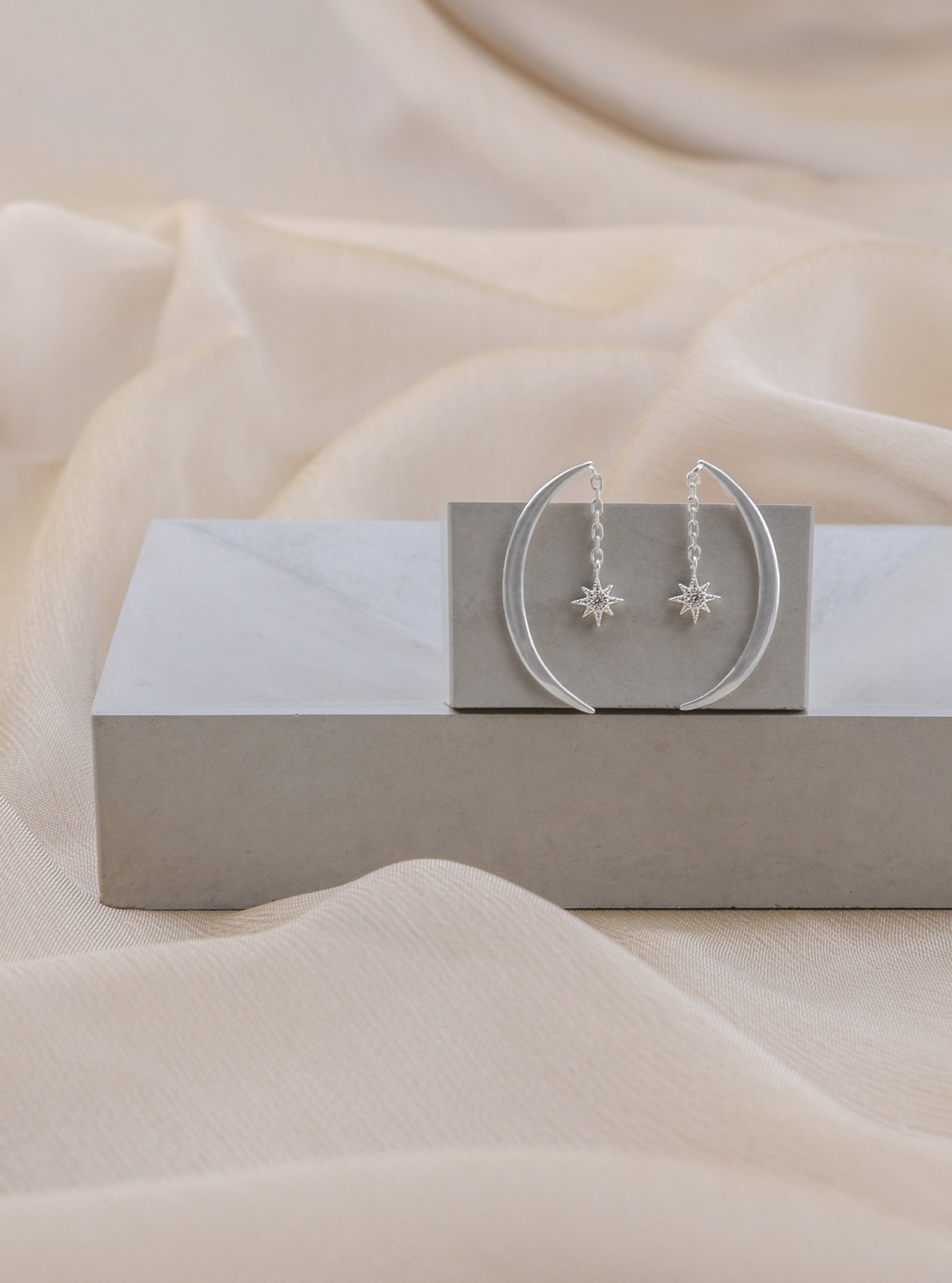 KINSLEY SILVER EARRINGS