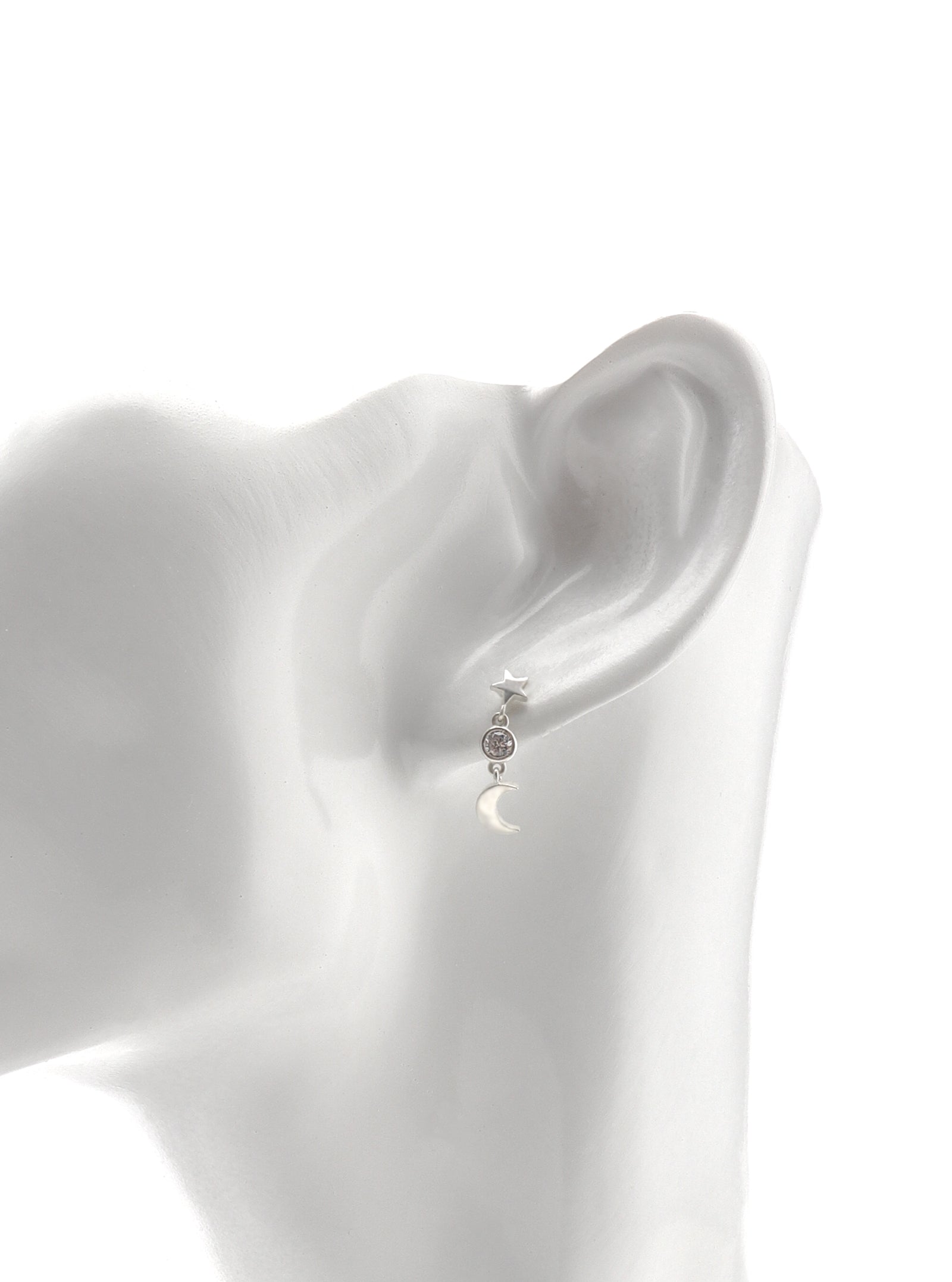 KHLOE SILVER EARRINGS