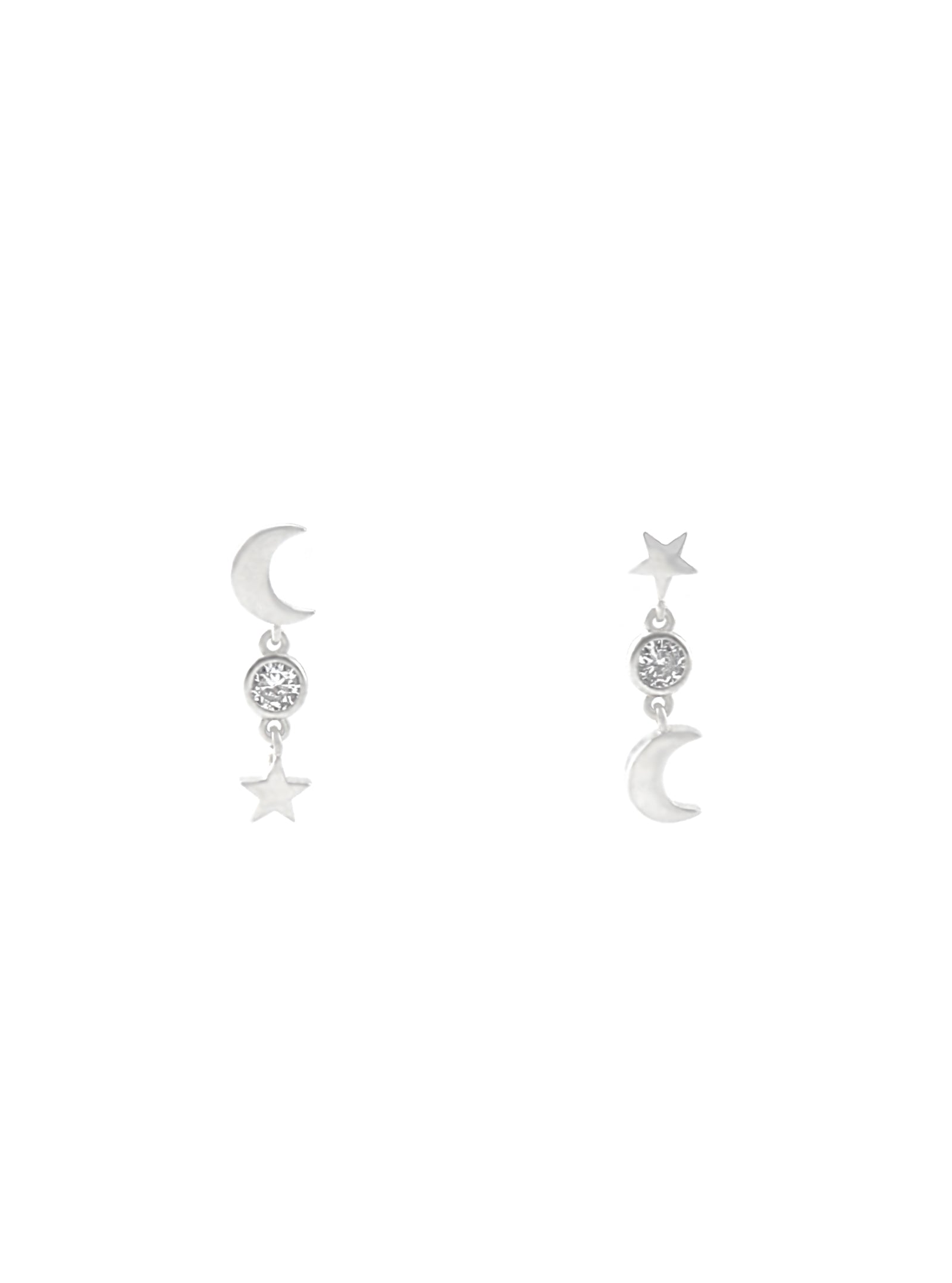 KHLOE SILVER EARRINGS