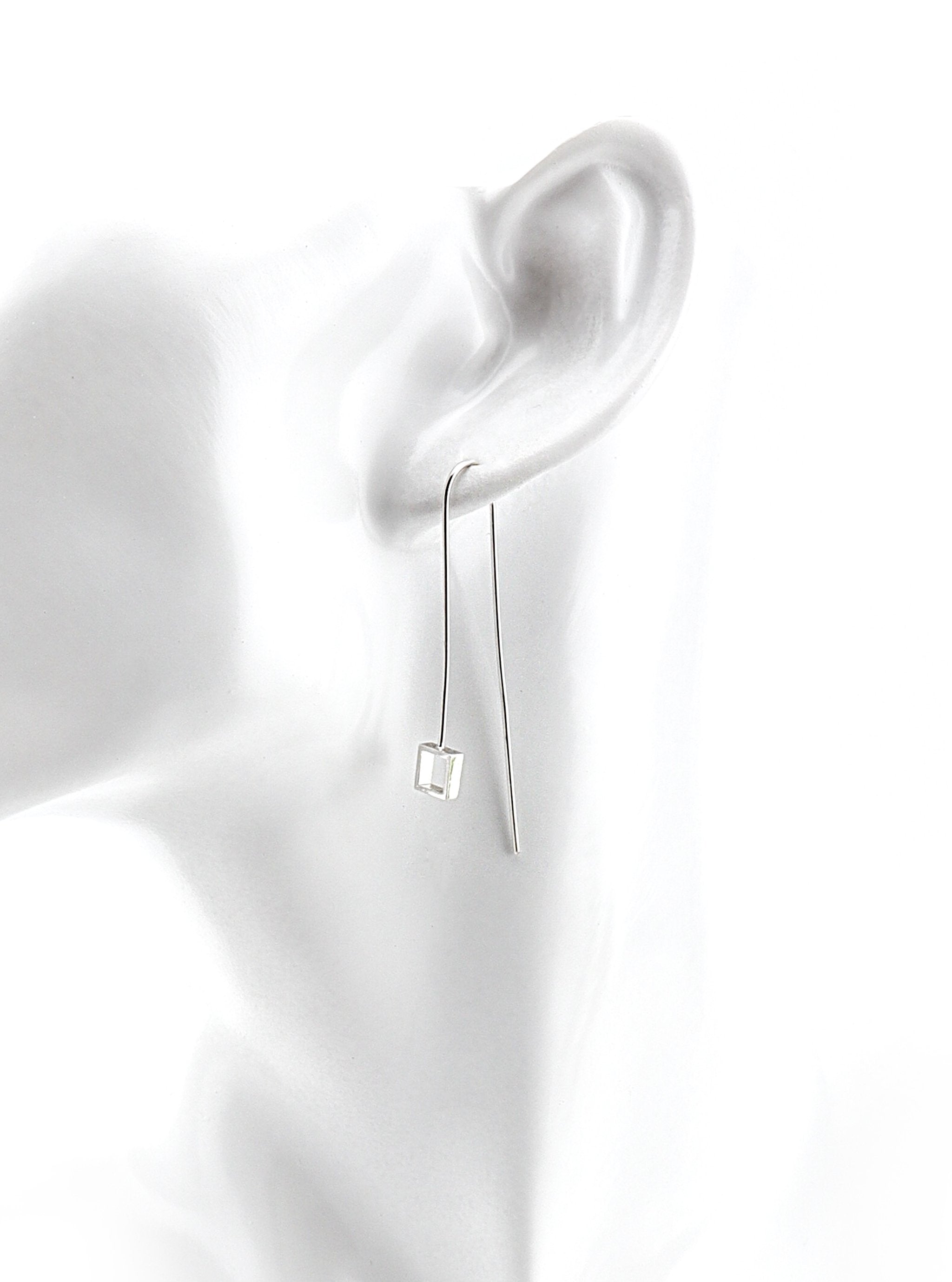 KENNA SILVER EARRINGS - Simplique Mode