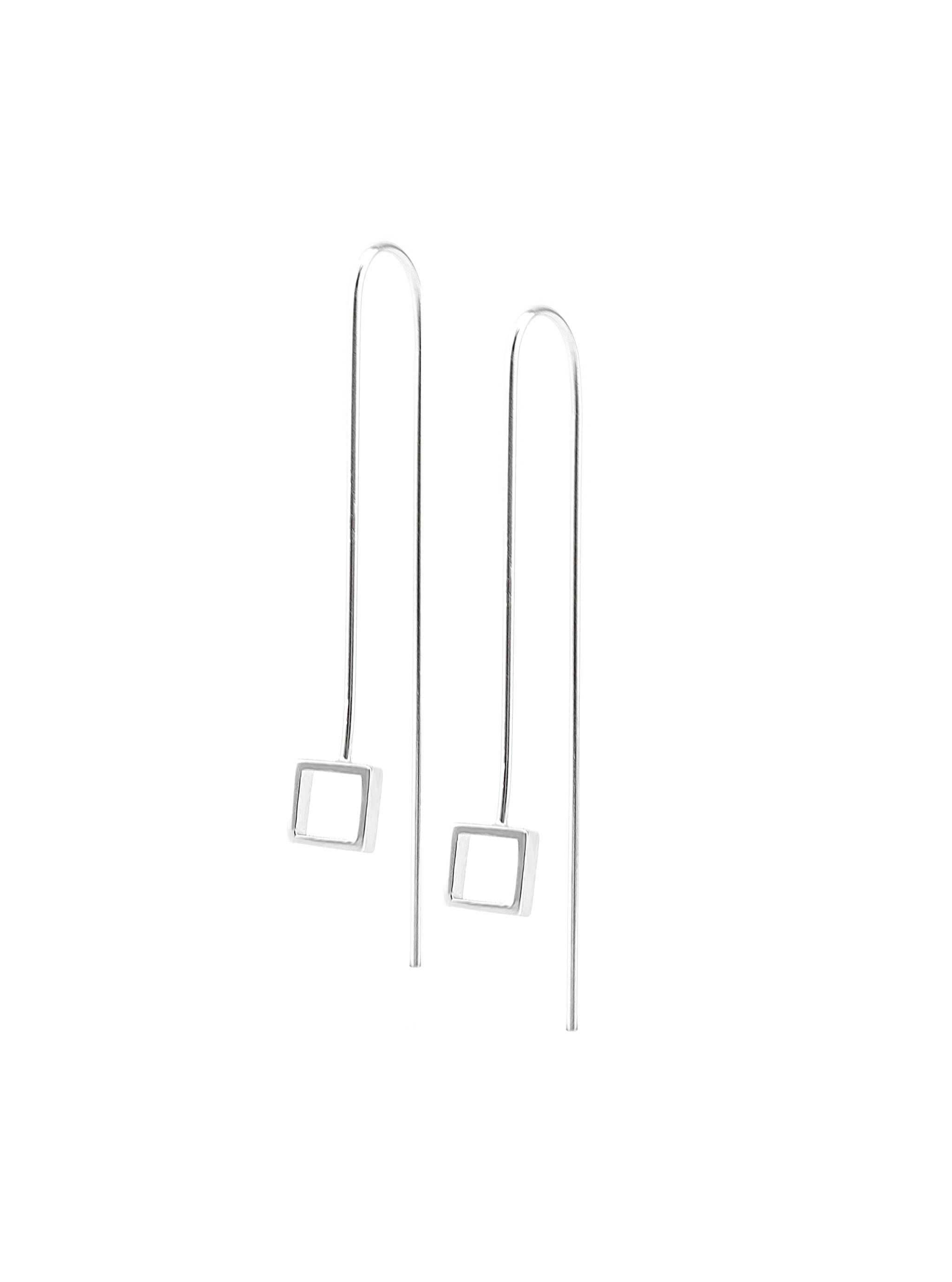 KENNA SILVER EARRINGS - Simplique Mode