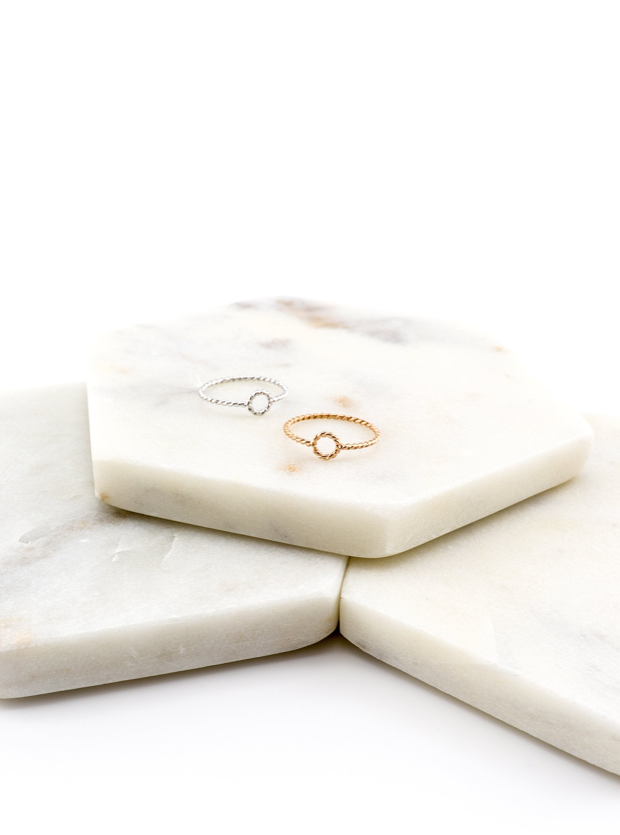 ROSAMUND SILVER RING - Simplique Mode