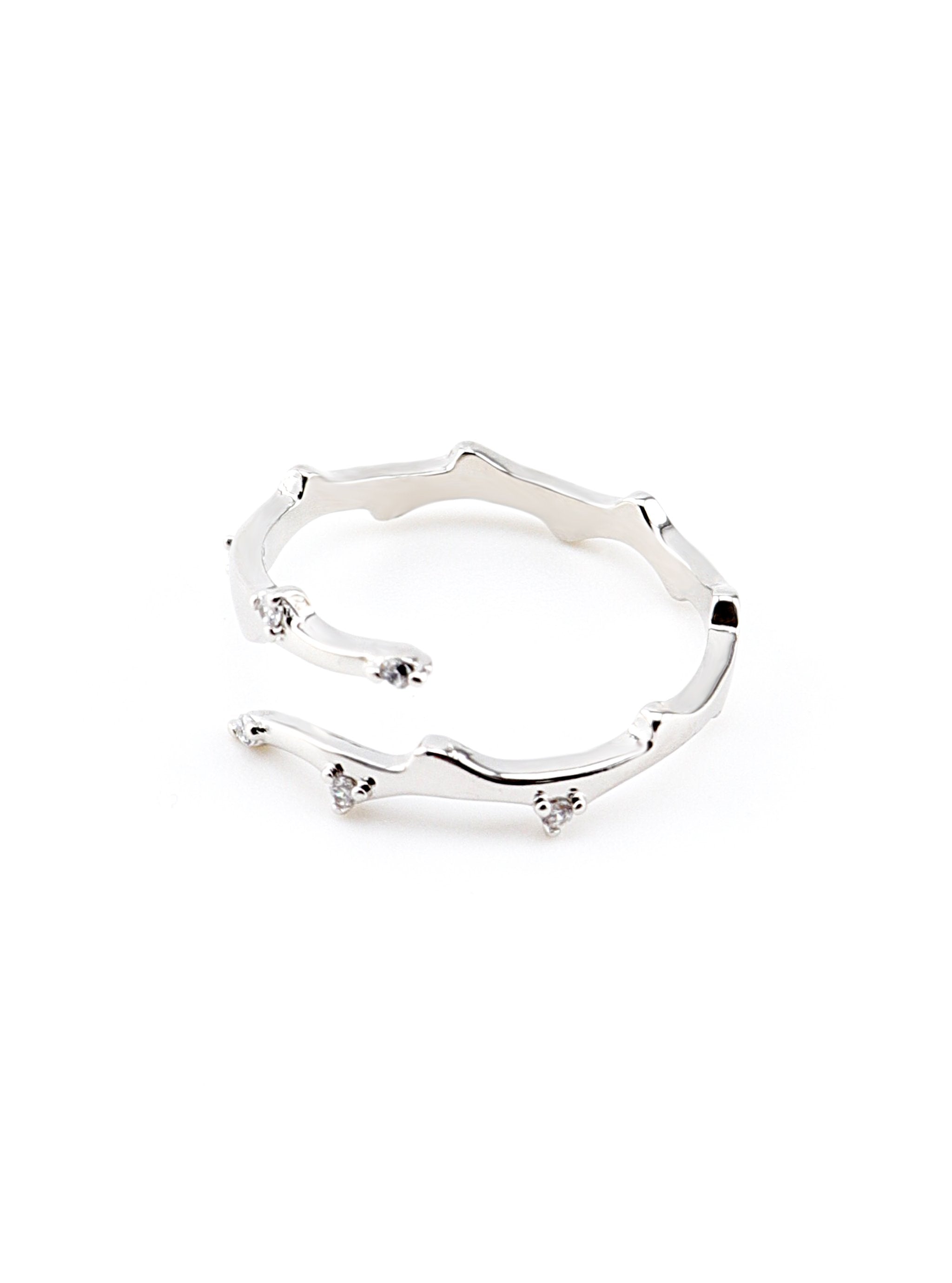 RIVIERA SILVER RING - Simplique Mode