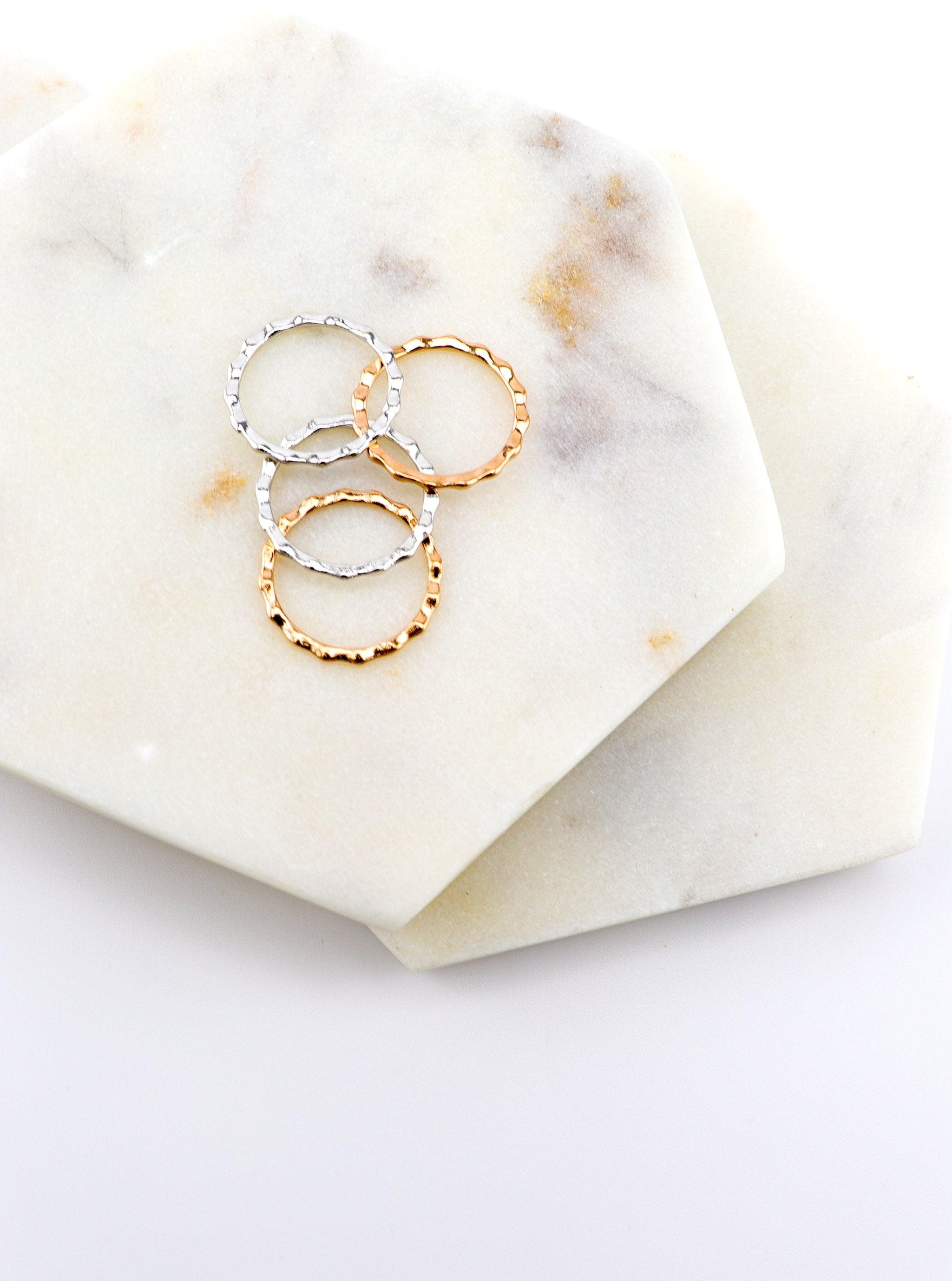 REAGAN SILVER RING - Simplique Mode