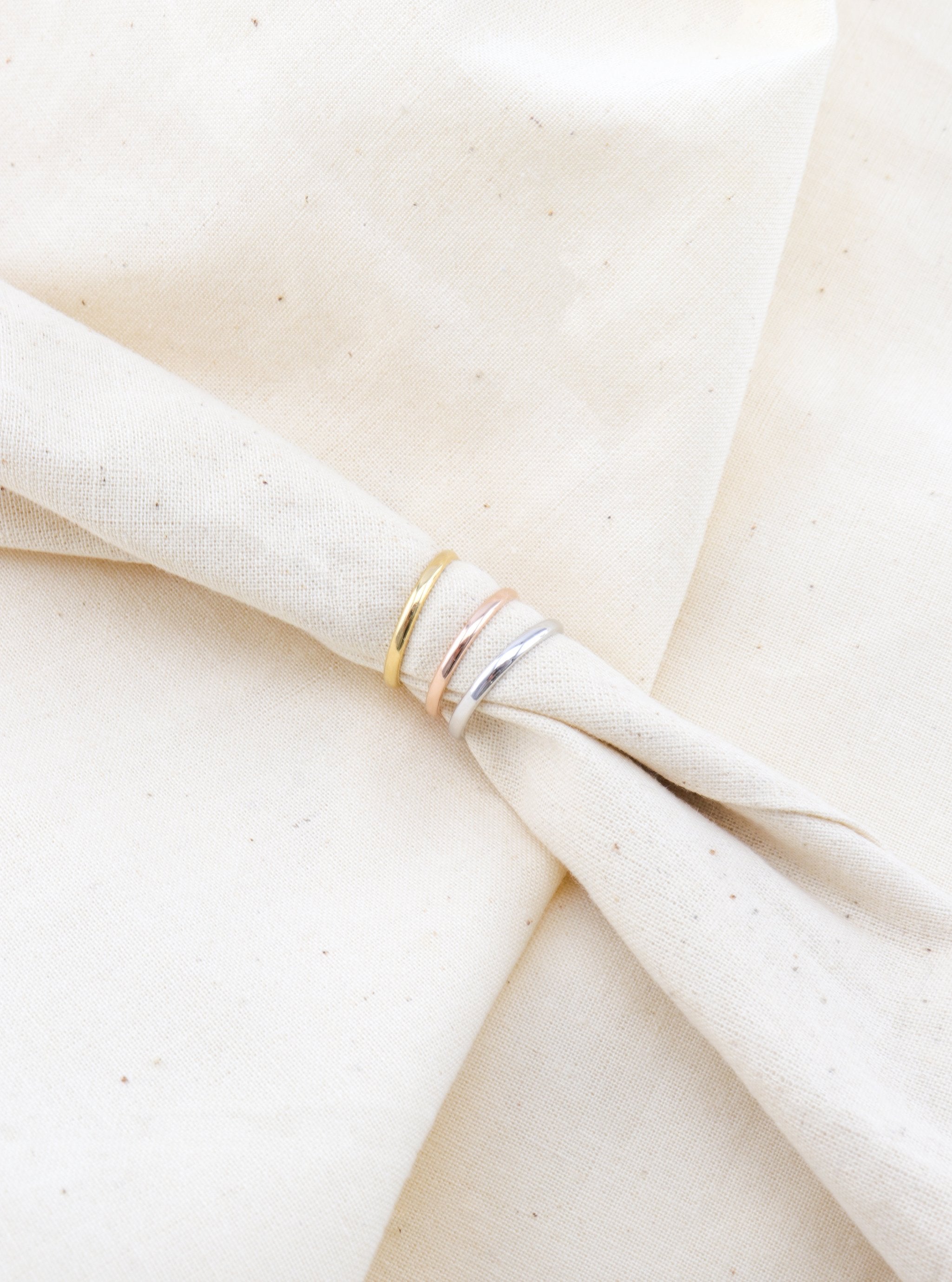 RIVER SILVER RING - Simplique Mode