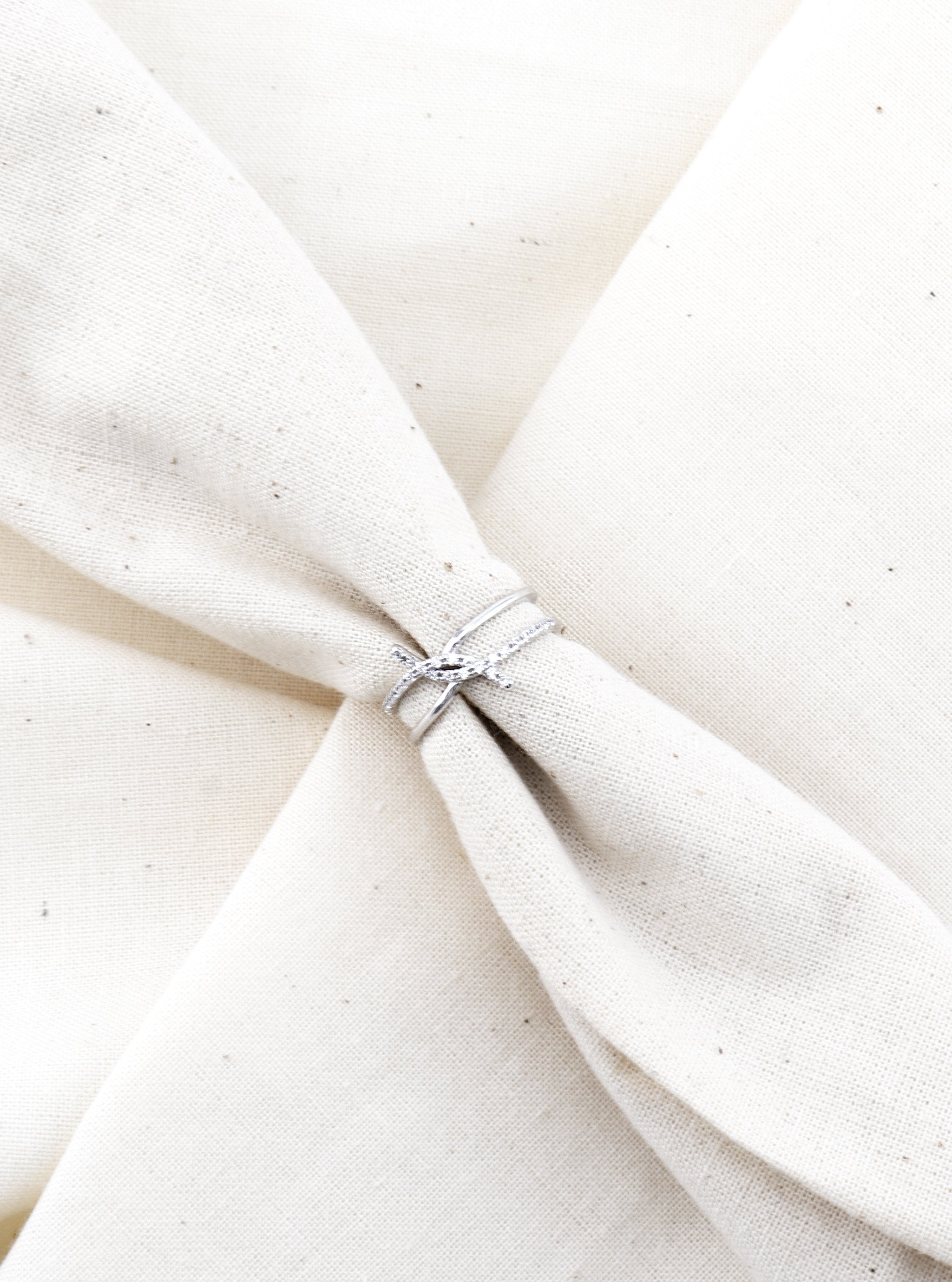 ROLENE SILVER RING - Simplique Mode