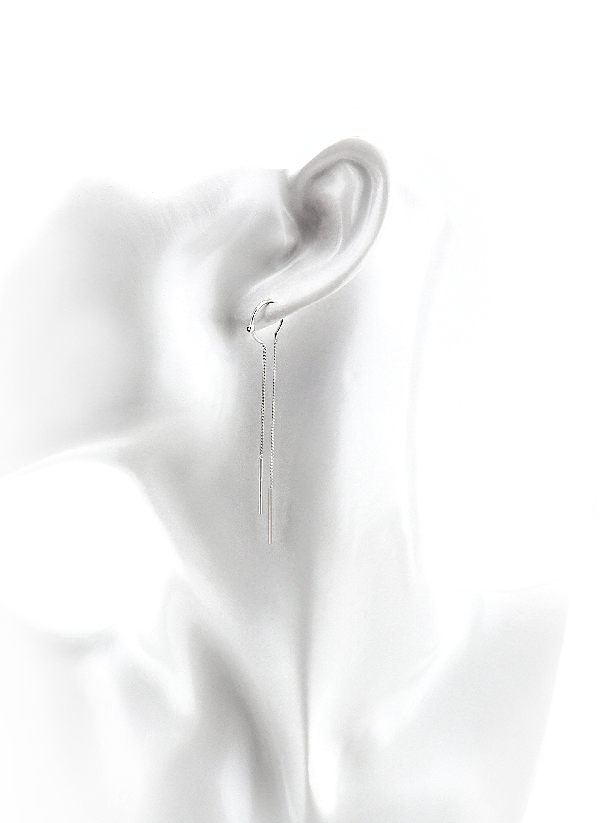 KAELYN SILVER EARRINGS - Simplique Mode