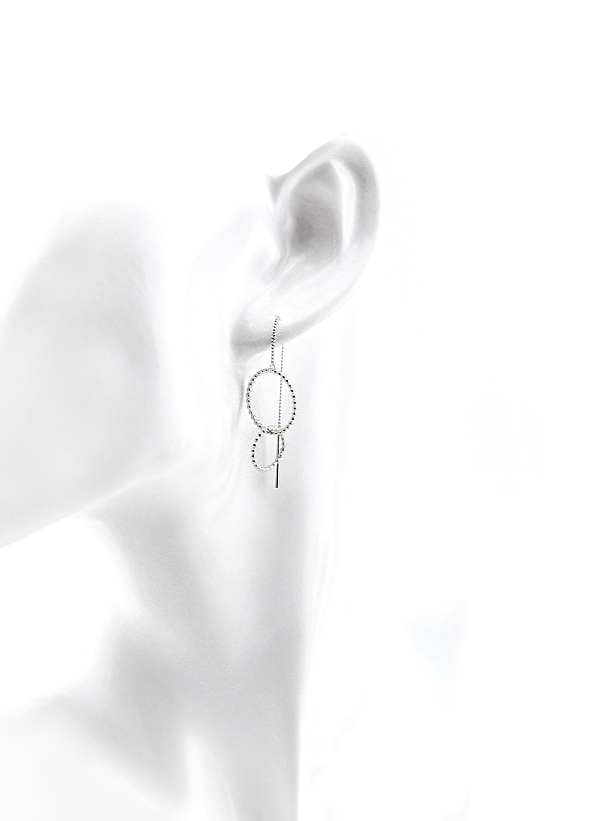 KEREN SILVER EARRINGS - Simplique Mode