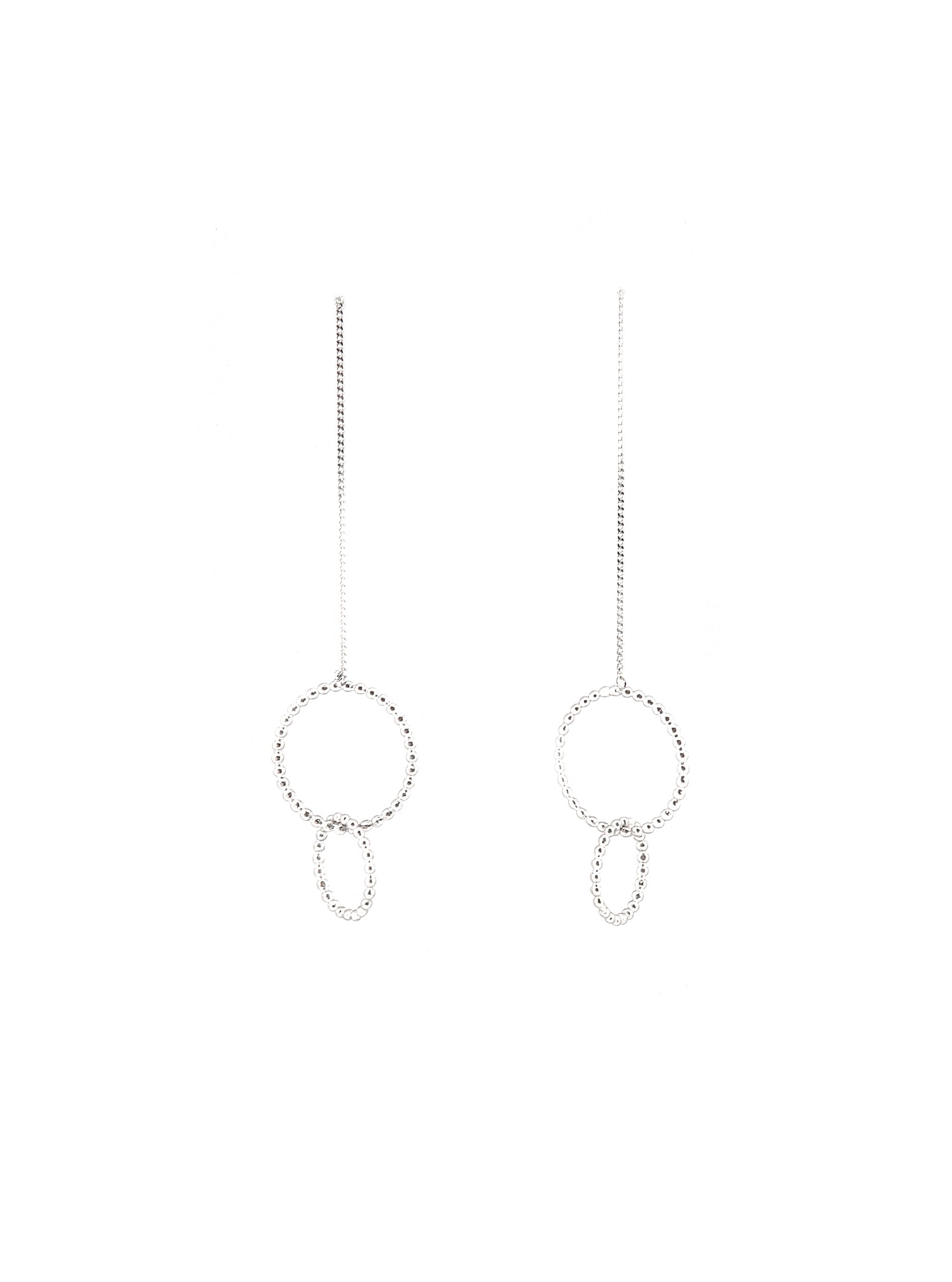 KEREN SILVER EARRINGS - Simplique Mode