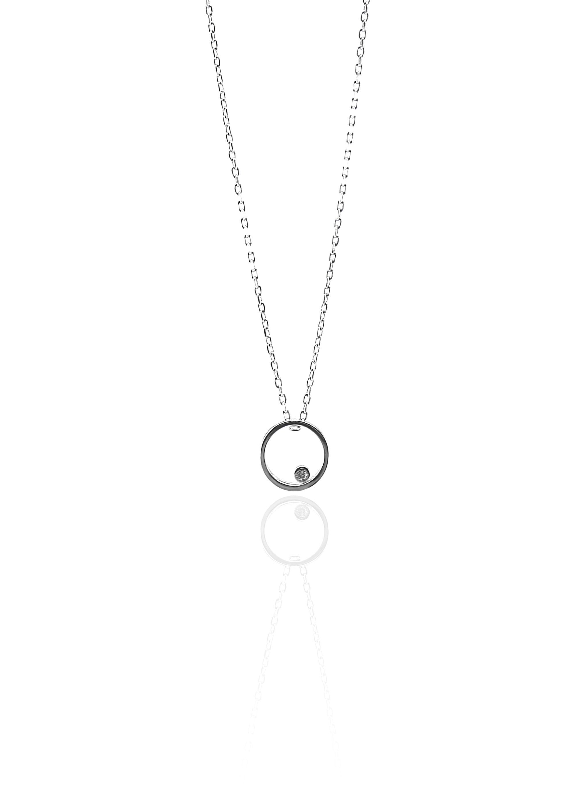 KRISTINA SILVER NECKLACE - Simplique Mode