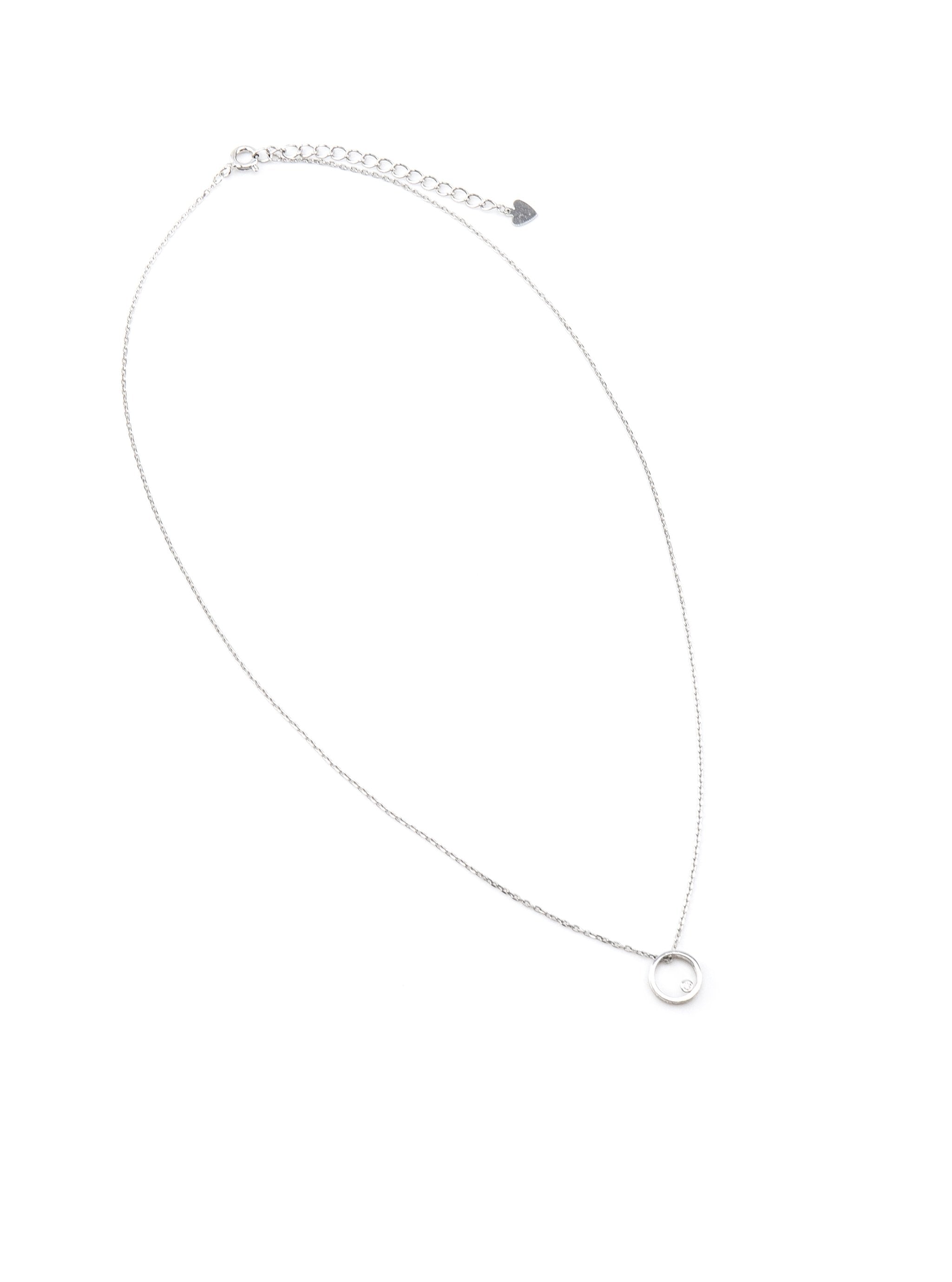 KRISTINA SILVER NECKLACE - Simplique Mode
