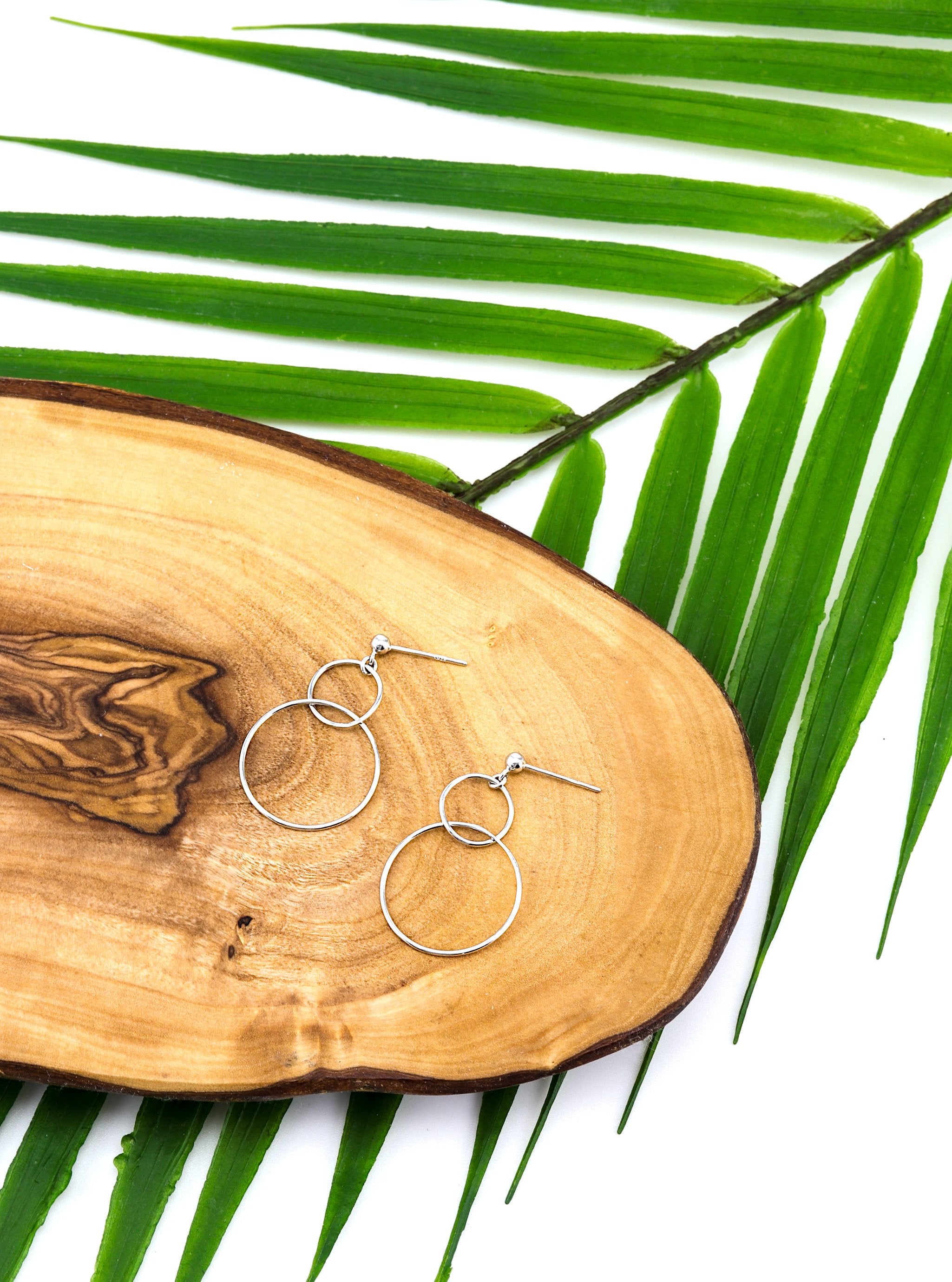 KYLA SILVER EARRINGS - Simplique Mode